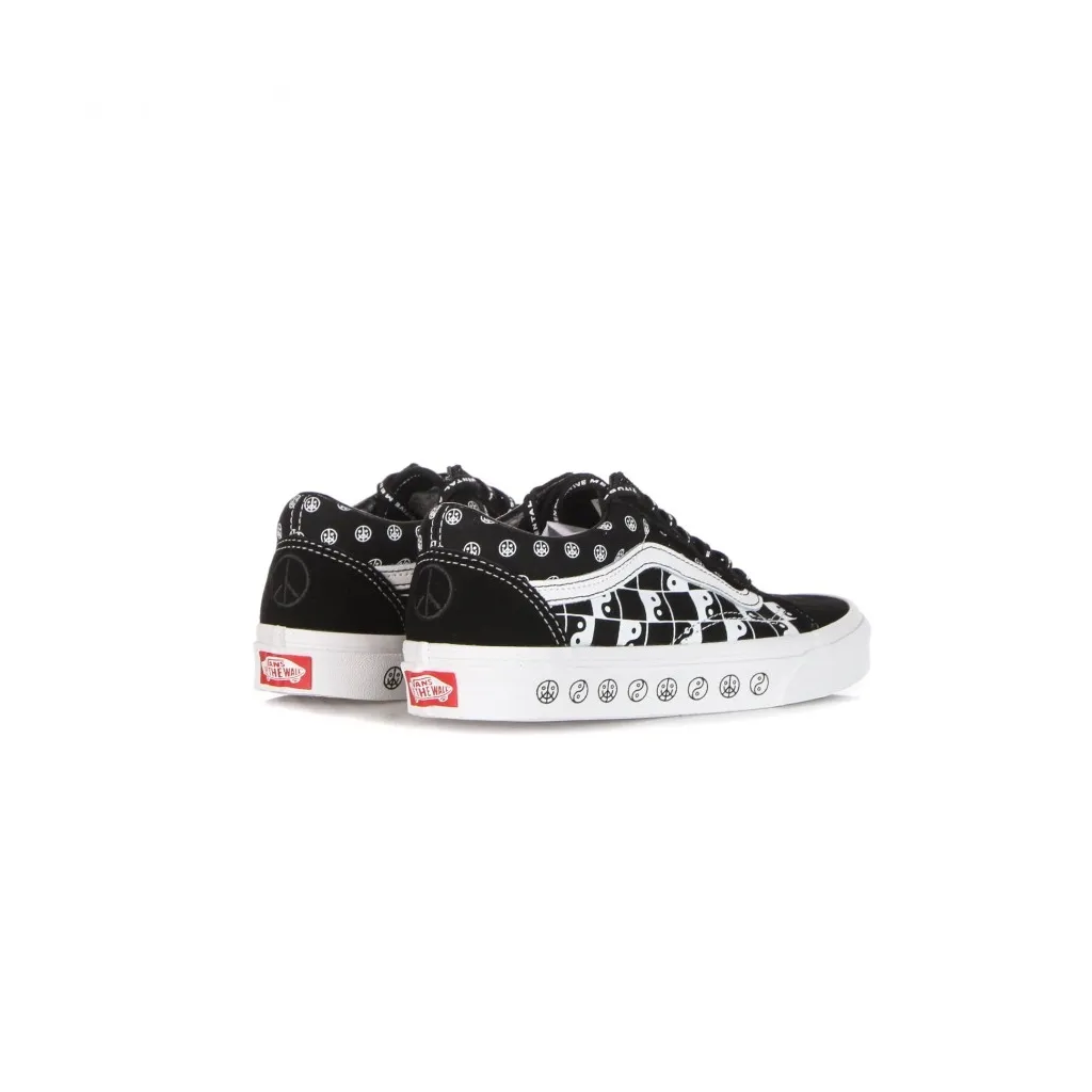 scarpa bassa donna old skool BLACK/TRUE WHITE