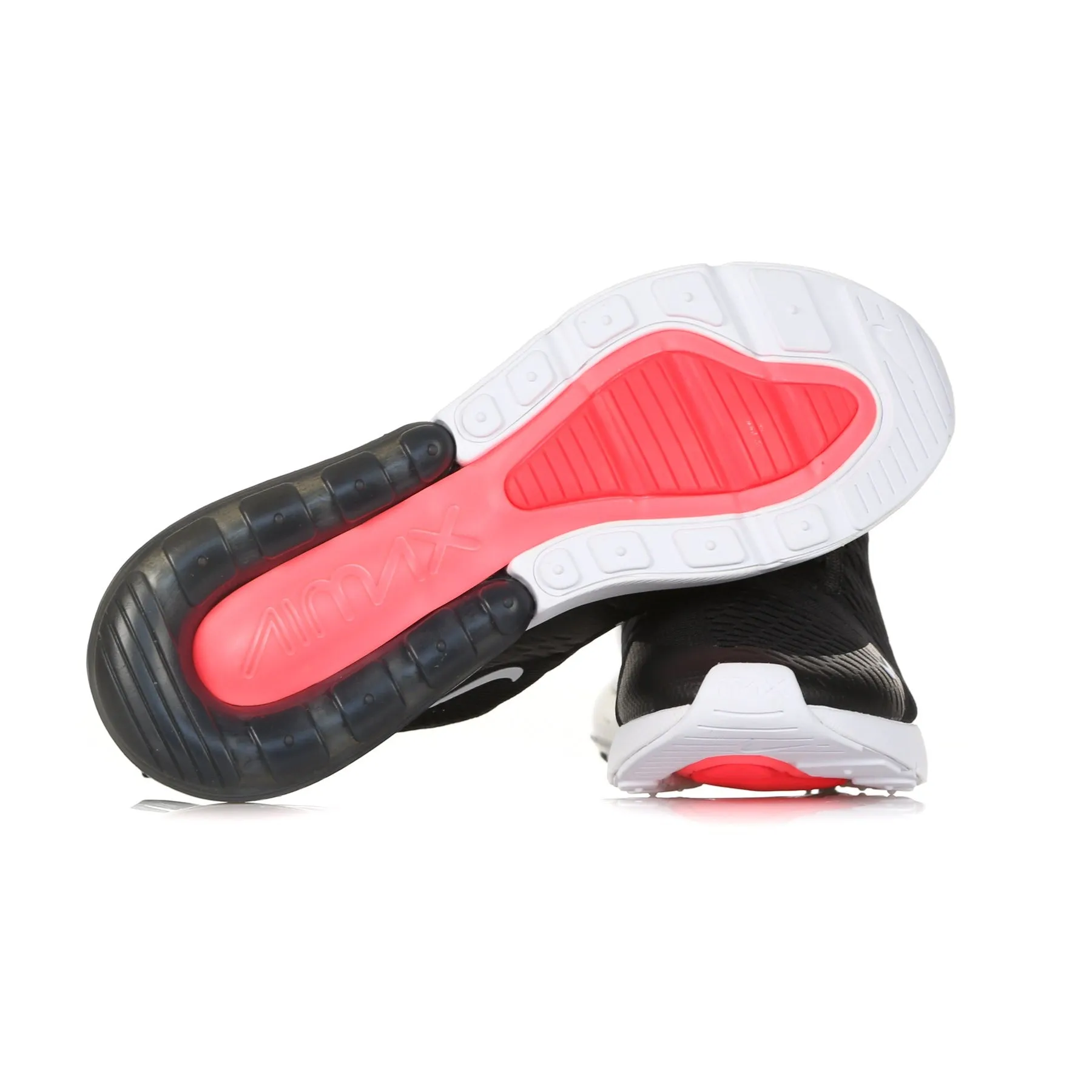 Scarpa Bassa Uomo Air Max 270 Black/anthracite/white/solar Red