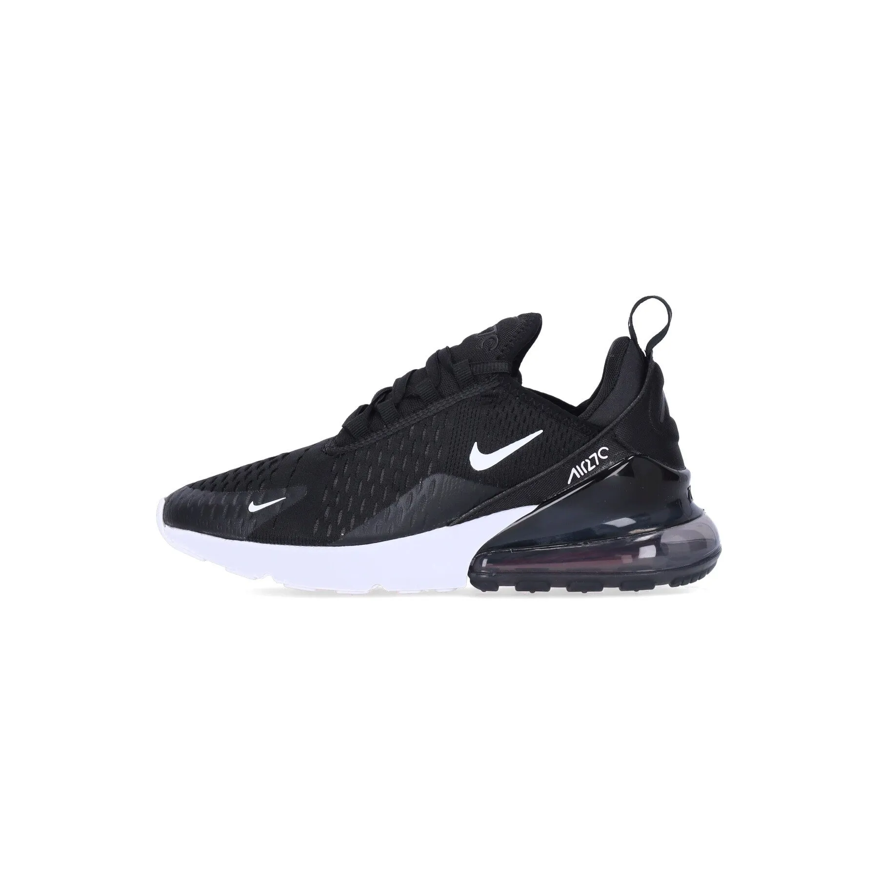 Scarpa Bassa Uomo Air Max 270 Black/anthracite/white/solar Red
