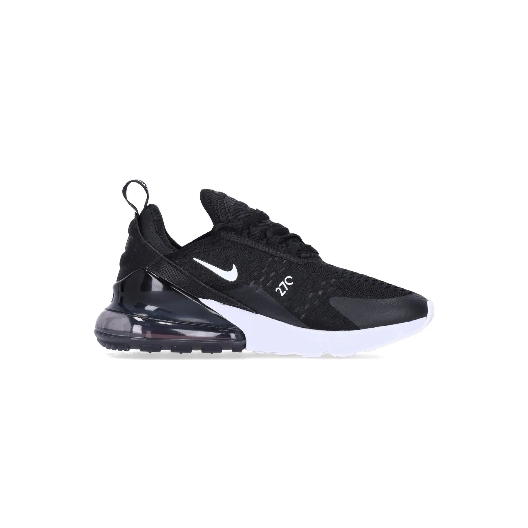 Scarpa Bassa Uomo Air Max 270 Black/anthracite/white/solar Red