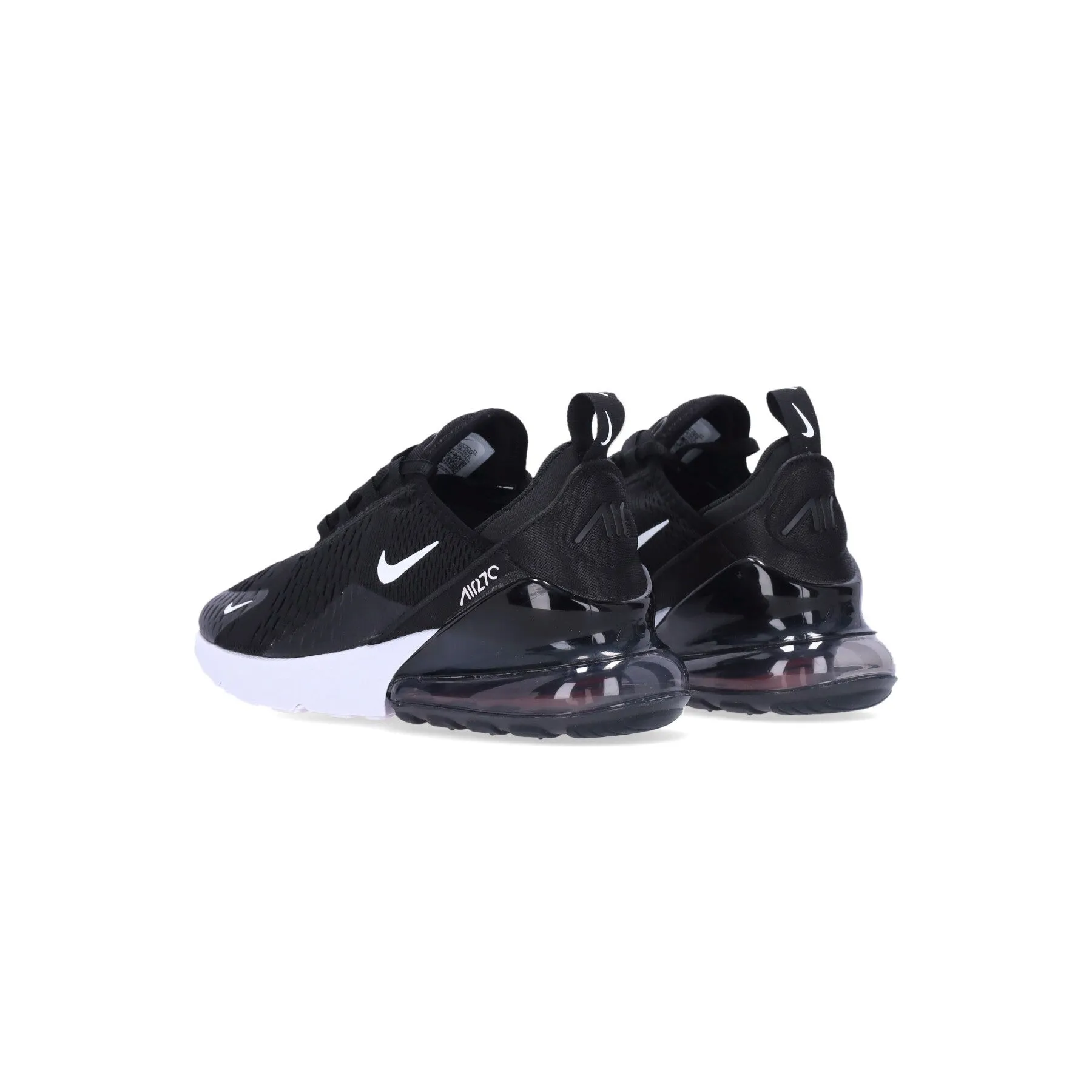 Scarpa Bassa Uomo Air Max 270 Black/anthracite/white/solar Red
