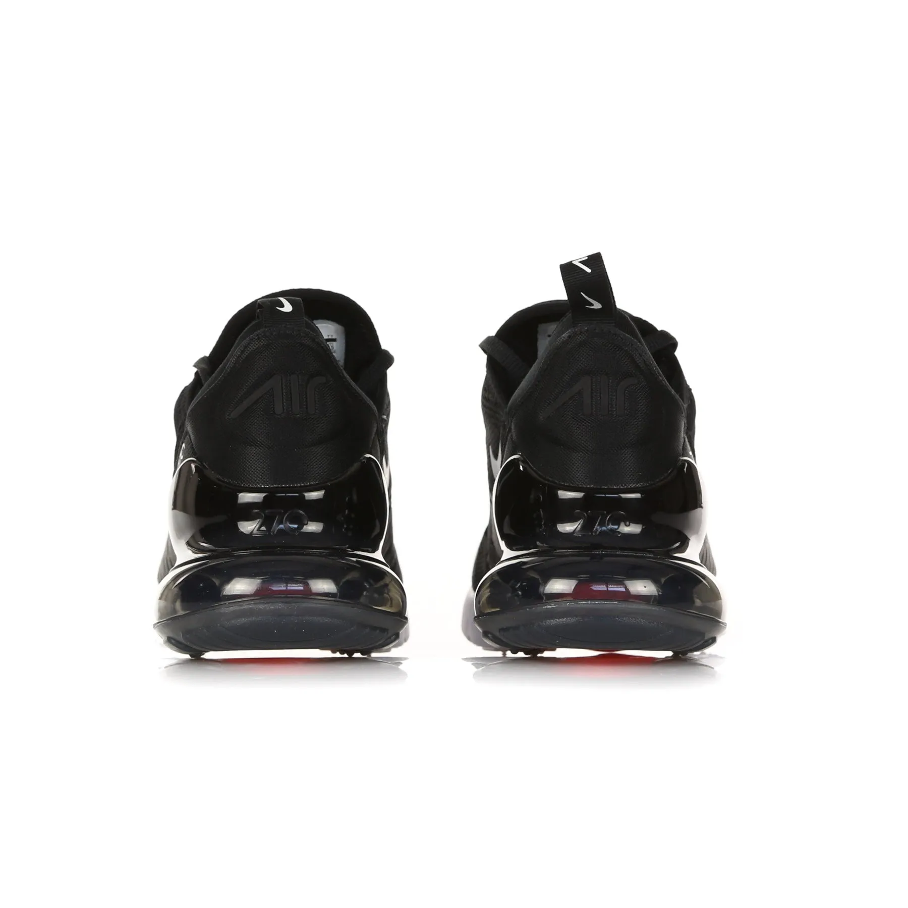 Scarpa Bassa Uomo Air Max 270 Black/anthracite/white/solar Red