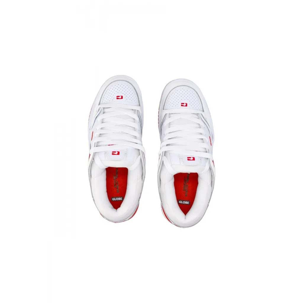 scarpe skate uomo fusion WHITE/RED