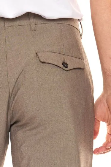 SELECTED HOMME Pantaloni eleganti da uomo Slim-Carlo Flex Structure Beige