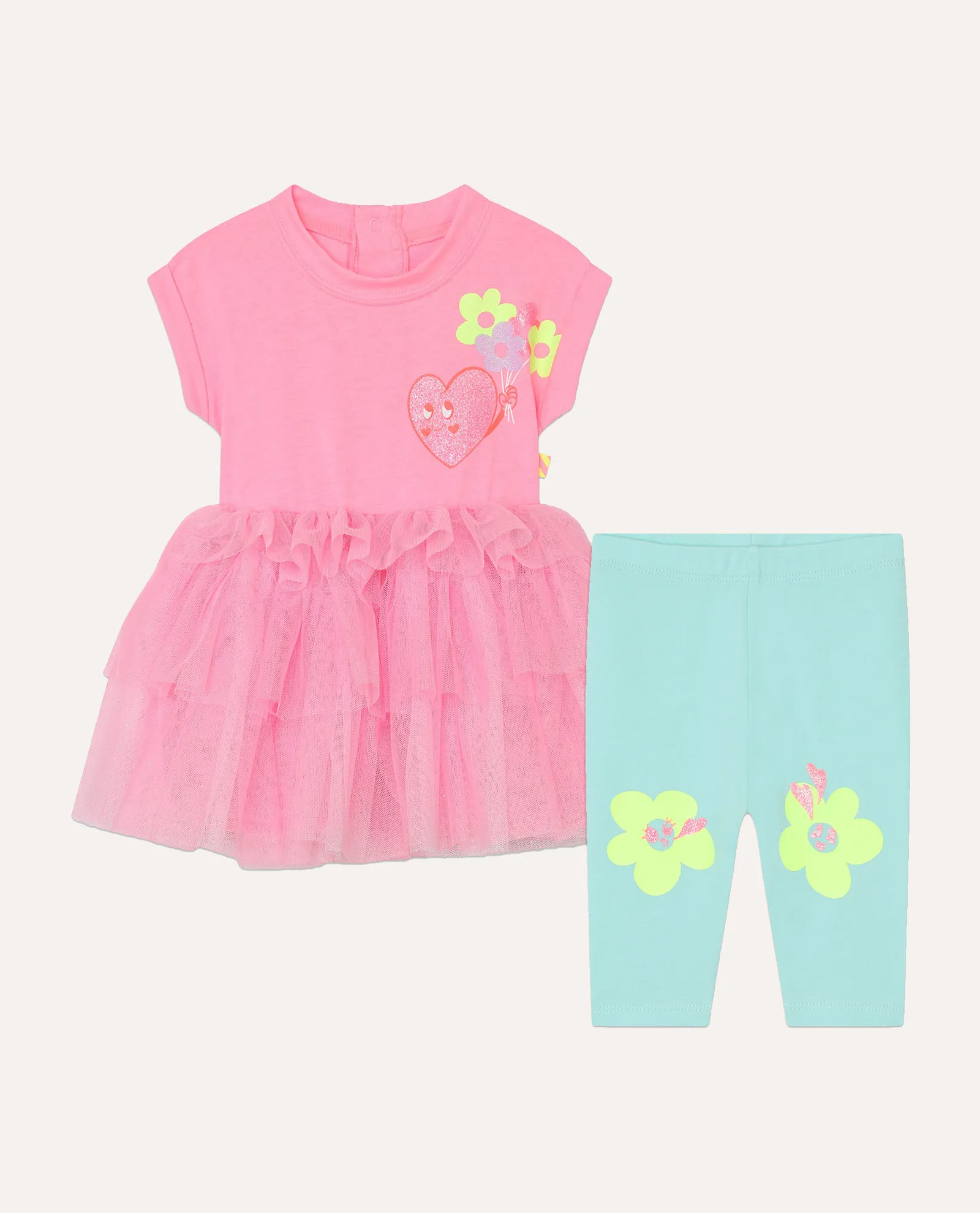 Set abito e legging Billieblush per bambina
