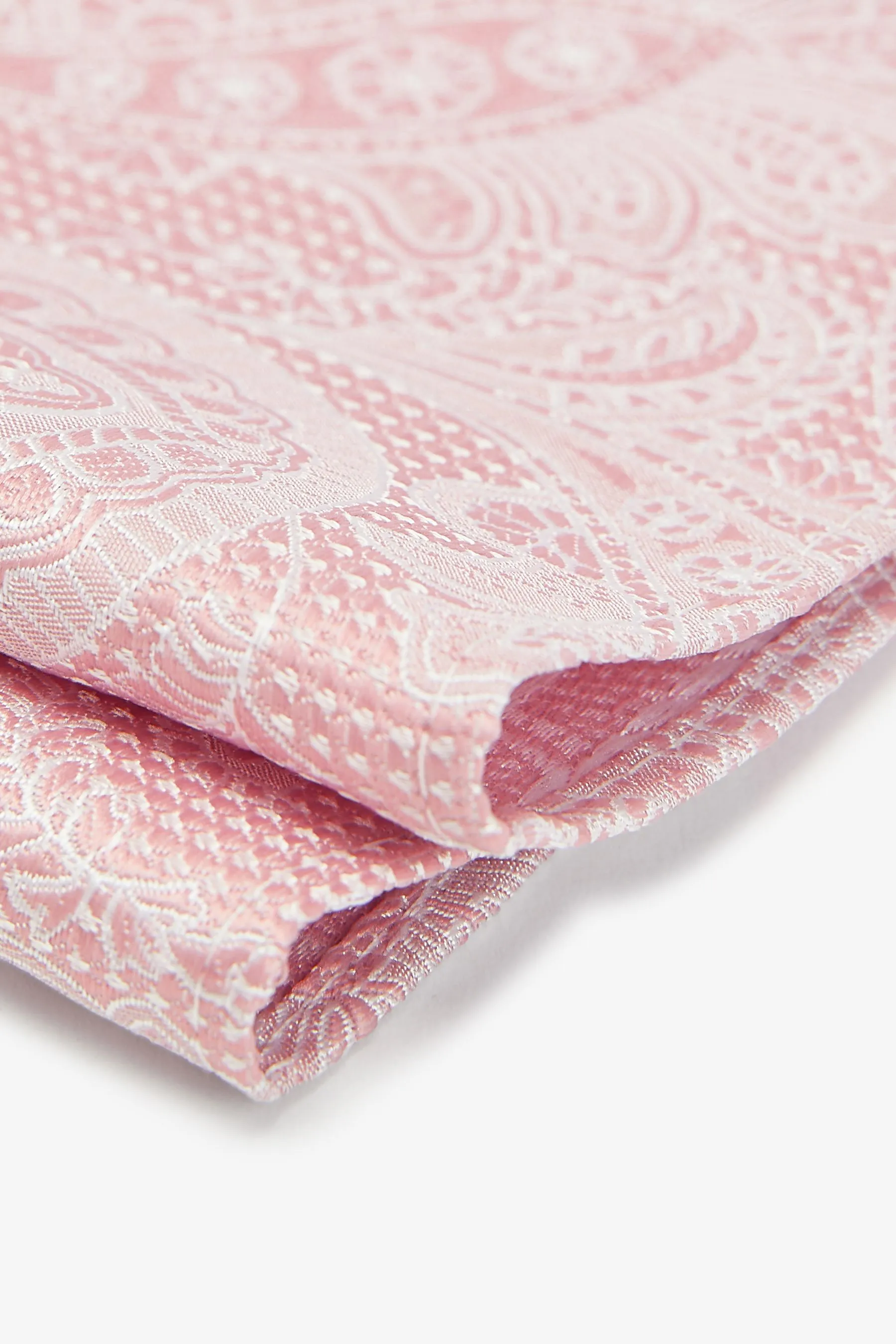 Set con cravatta cachemire testurizzata, fazzoletto da taschino e spilla