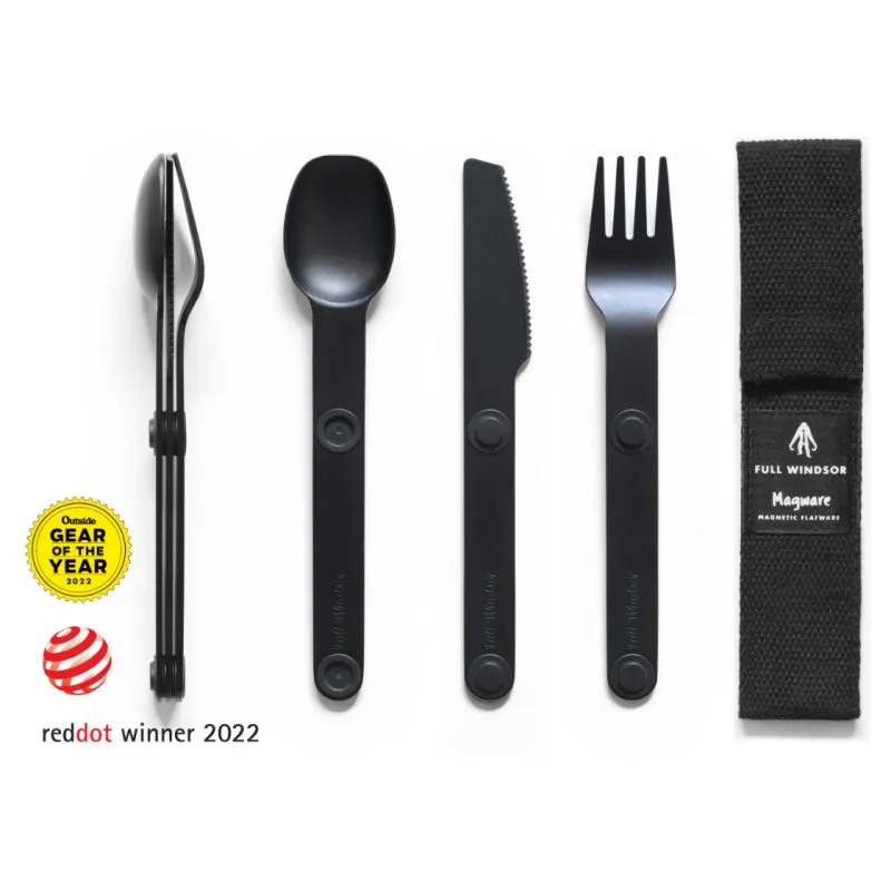 Set di posate magnetiche Full Windsor Set Magware (nero)