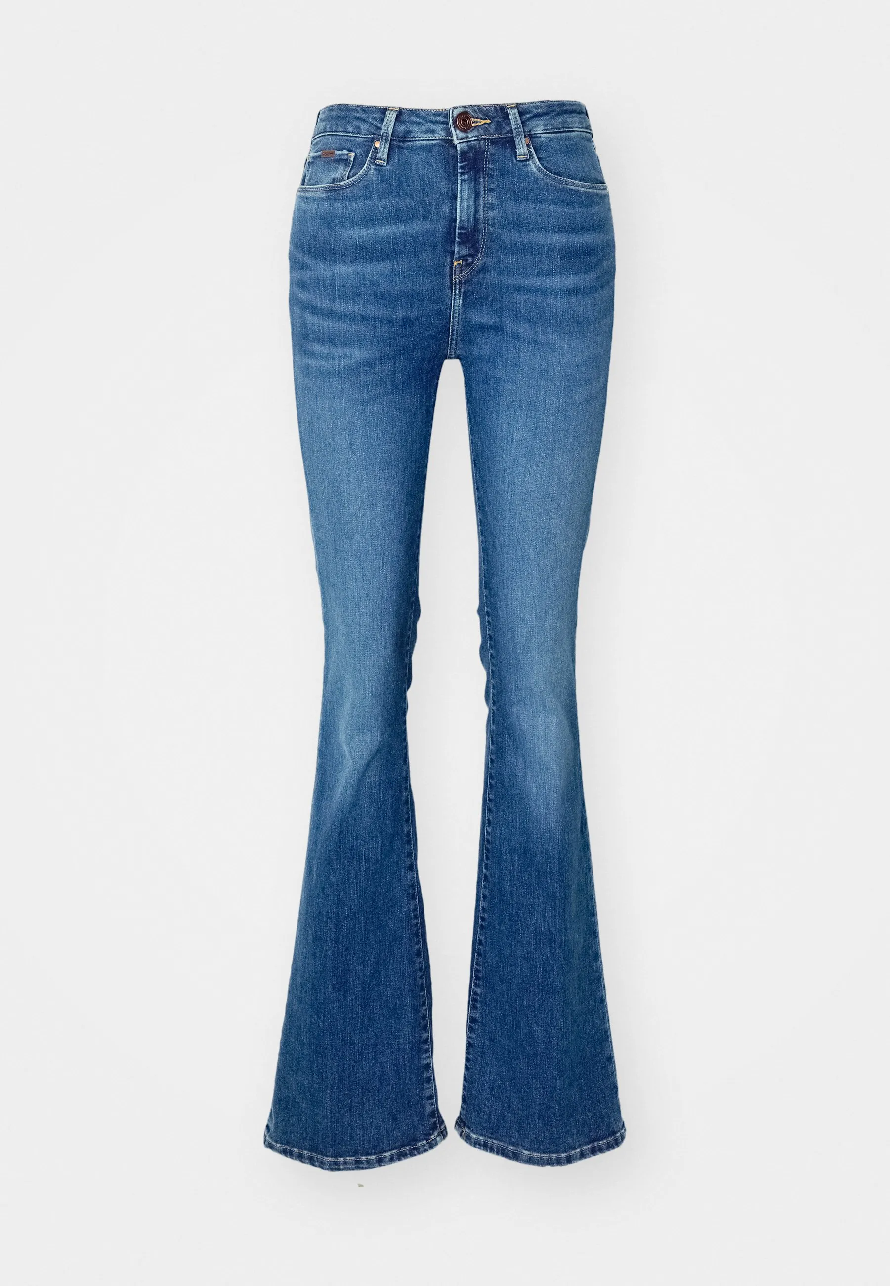 SKINNY FIT FLARE - Jeans a zampa