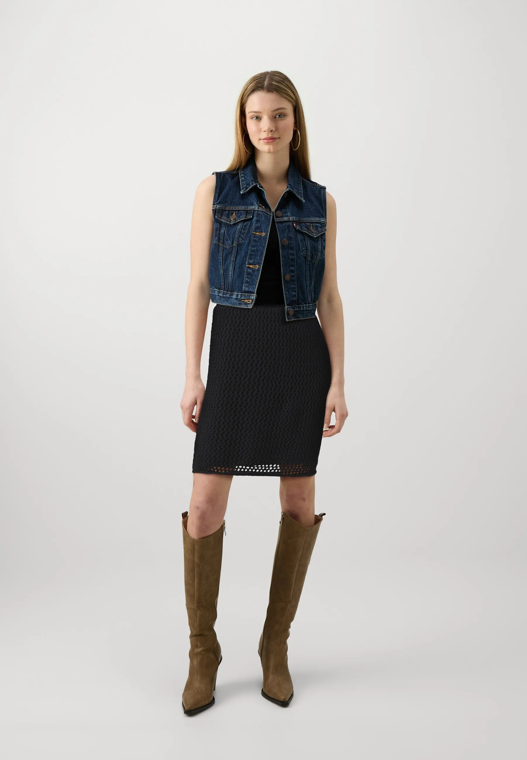 SLFFINA SKIRT - Gonna a tubino