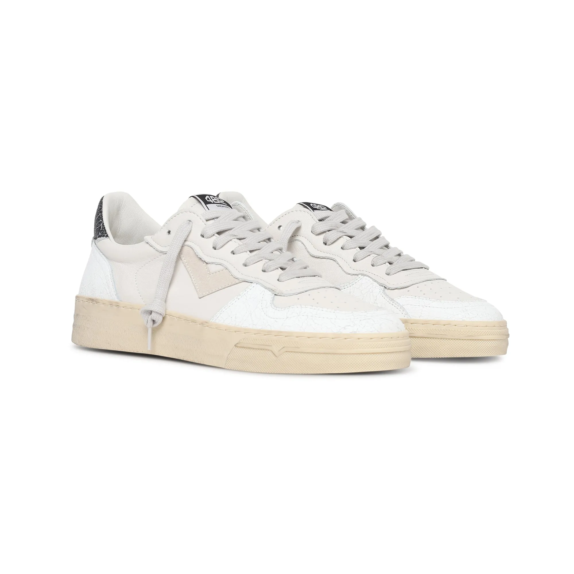 sneaker 4B12 HYPER U920BIANCO/NERO
