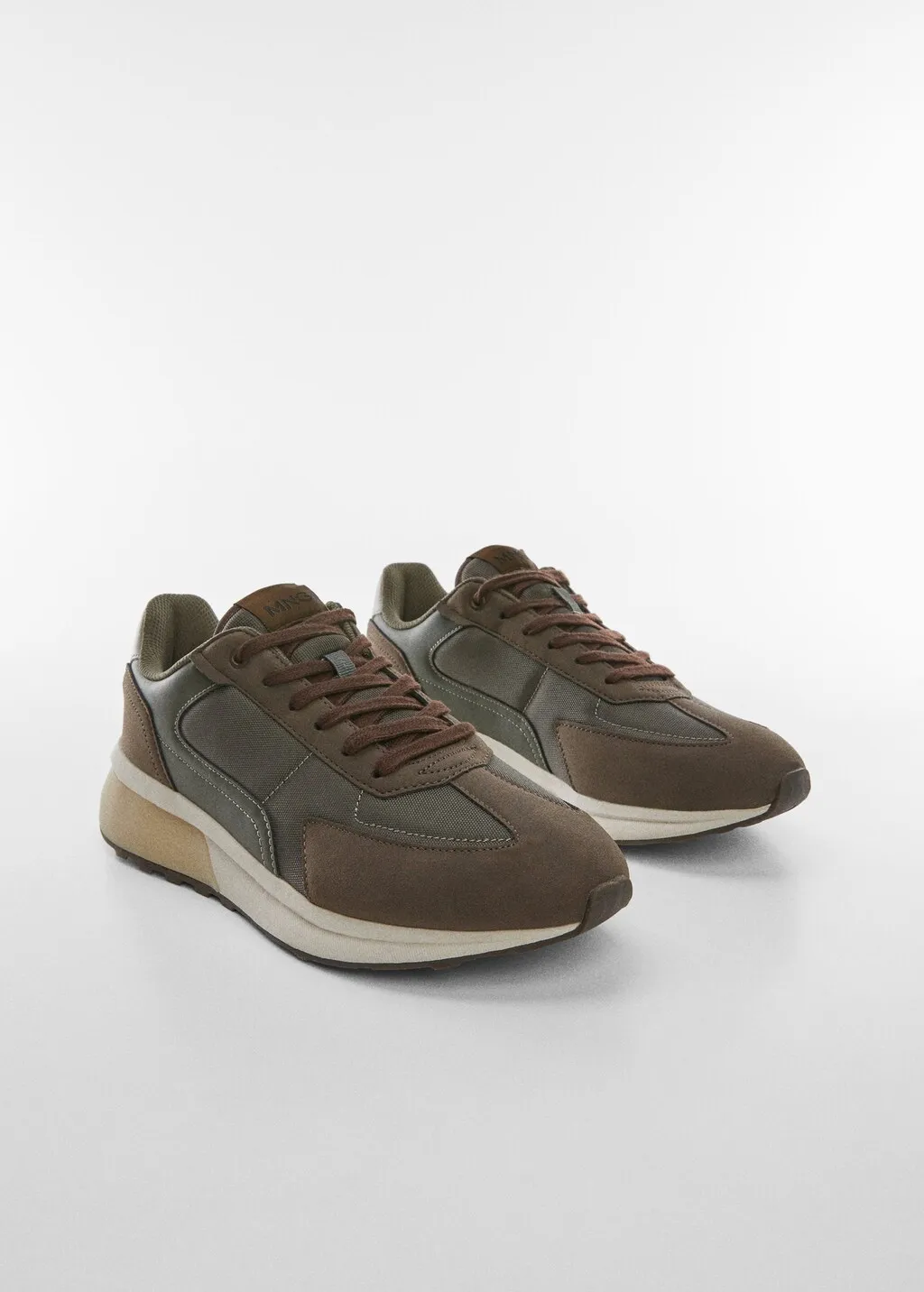 Sneaker combinate pelle