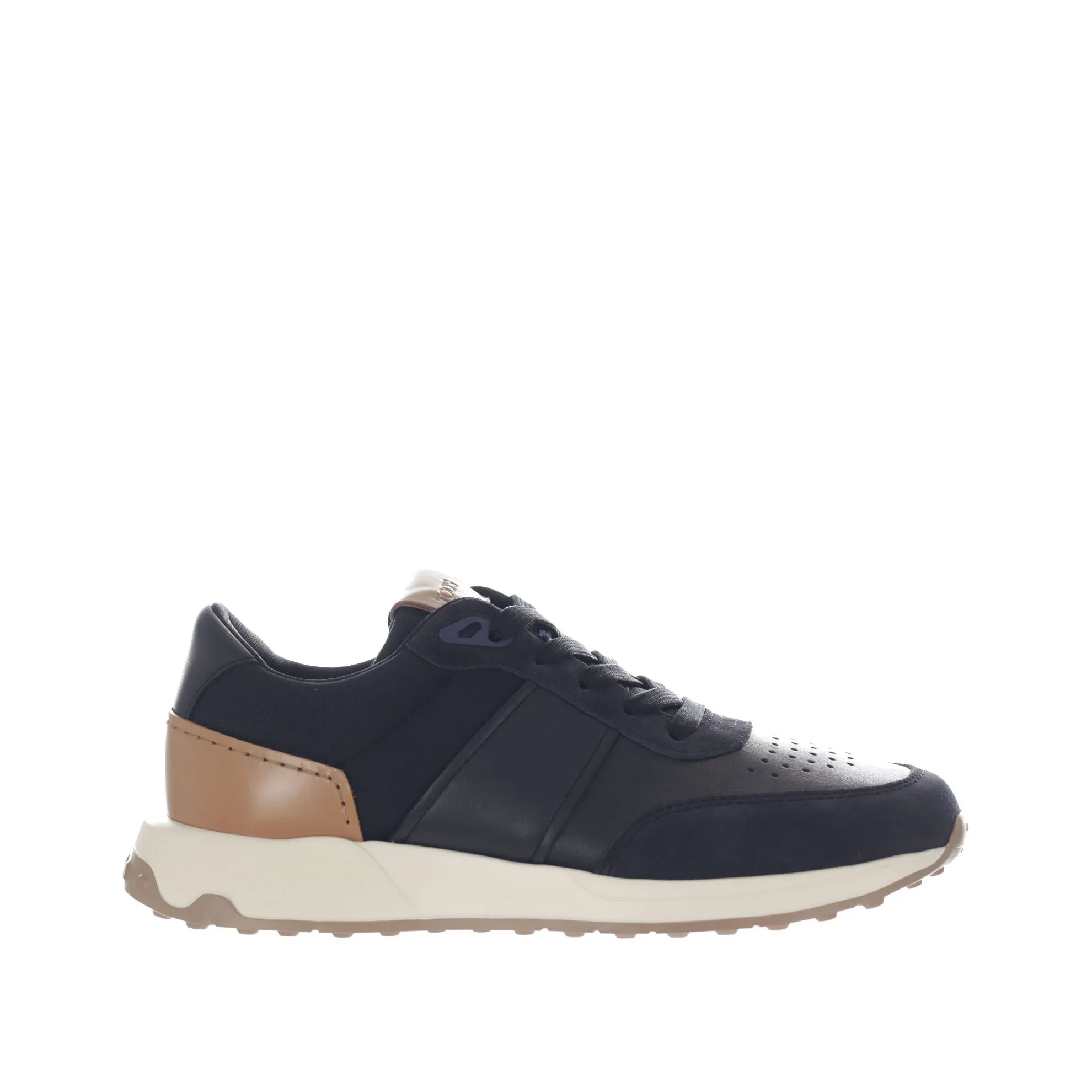 Sneakers in pelle e suede