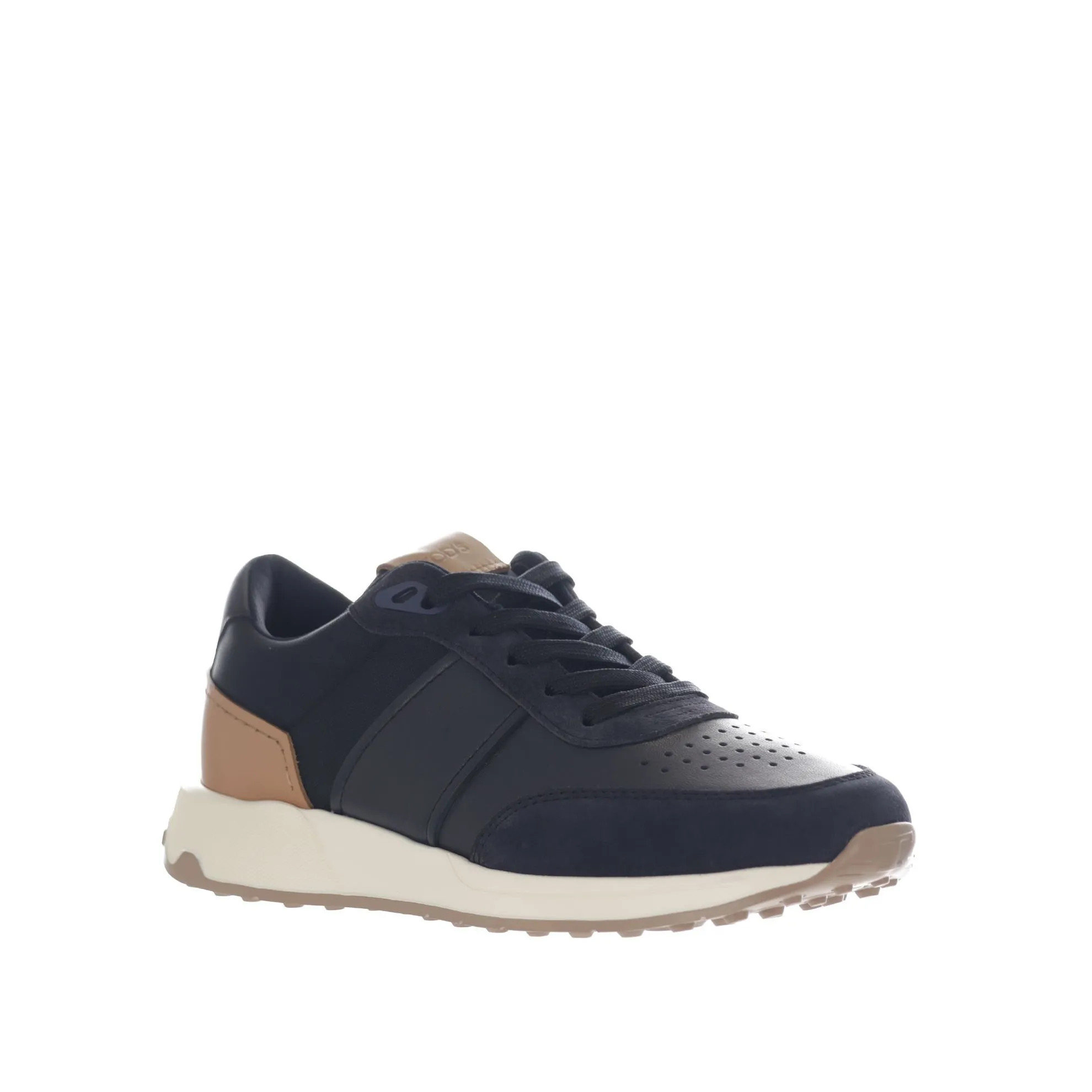 Sneakers in pelle e suede