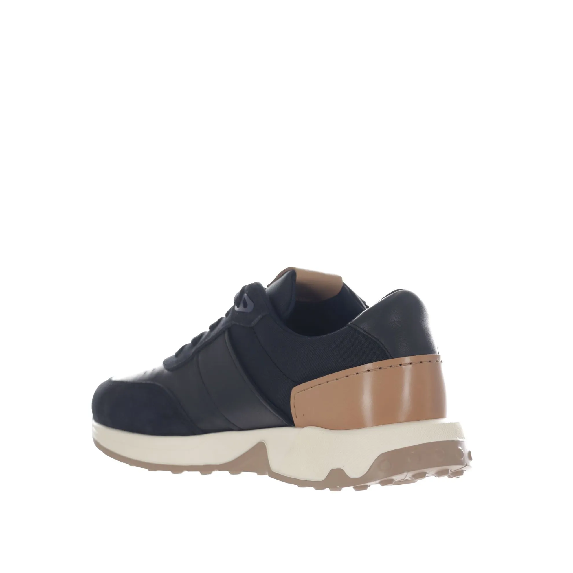 Sneakers in pelle e suede