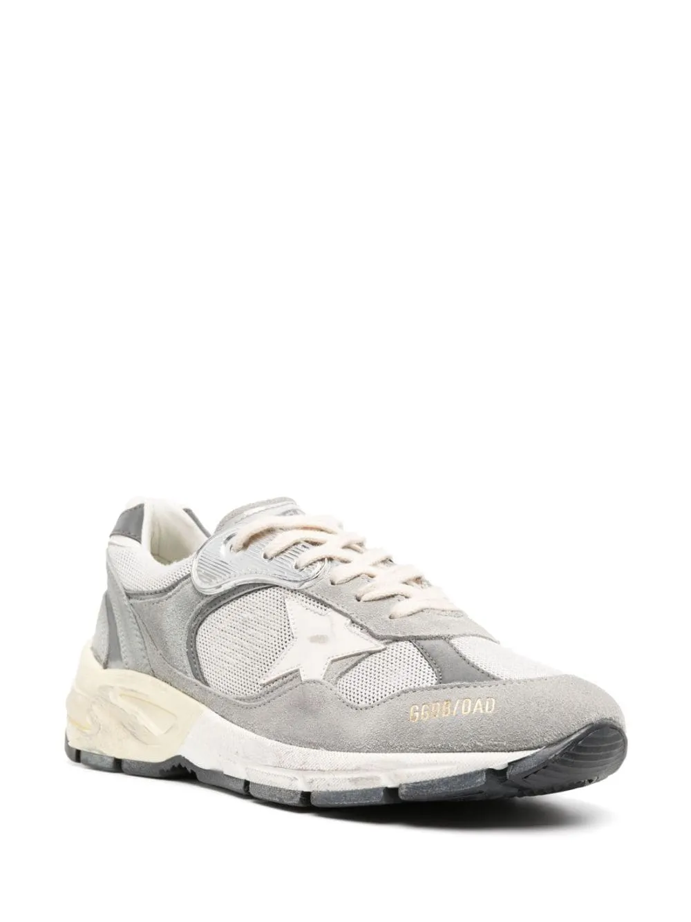 Sneakers running dad in grigio - donna