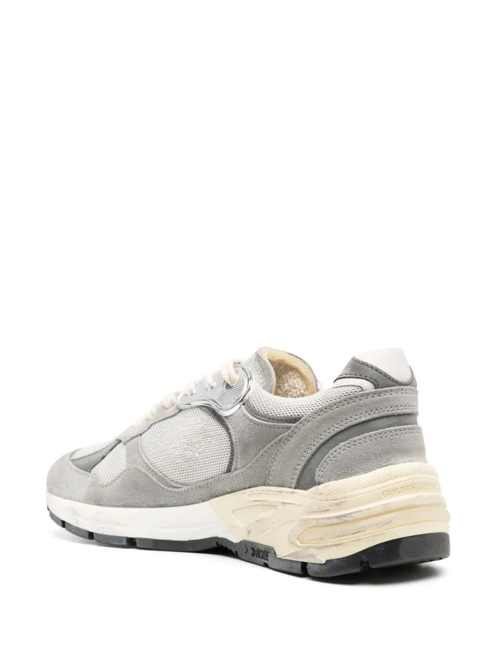 Sneakers running dad in grigio - donna