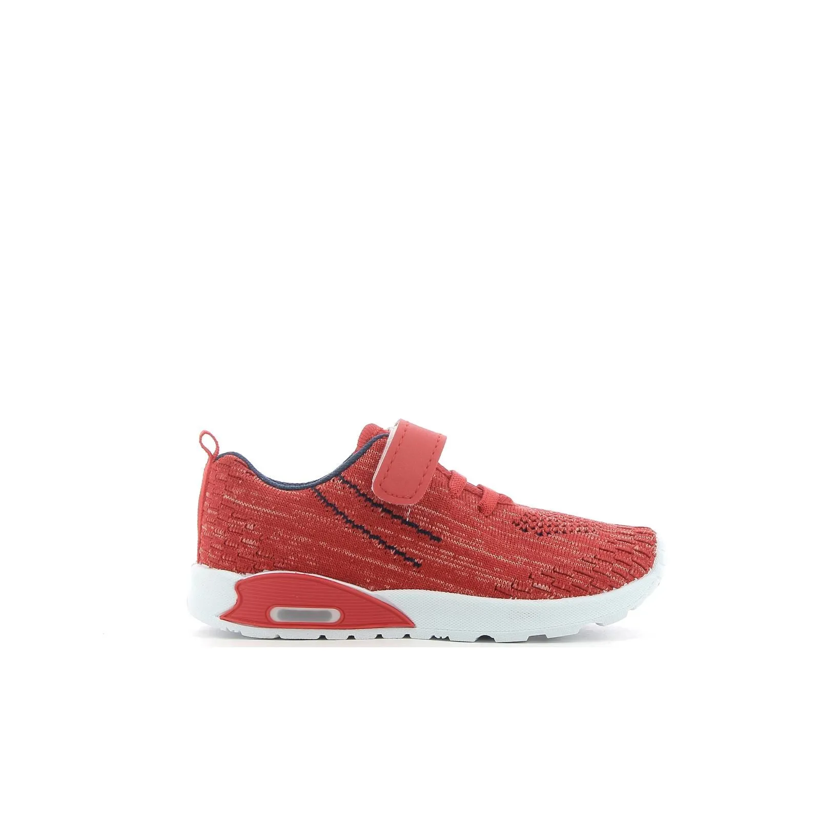 Sneakers running rosse da bambino