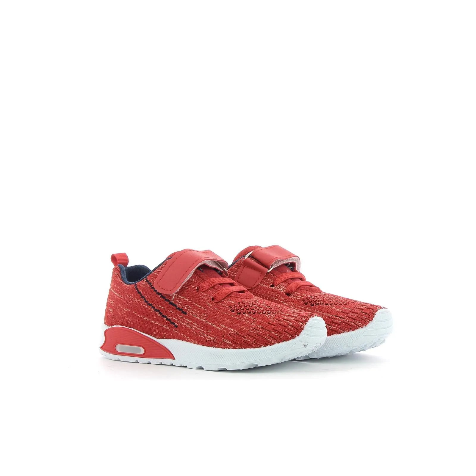 Sneakers running rosse da bambino