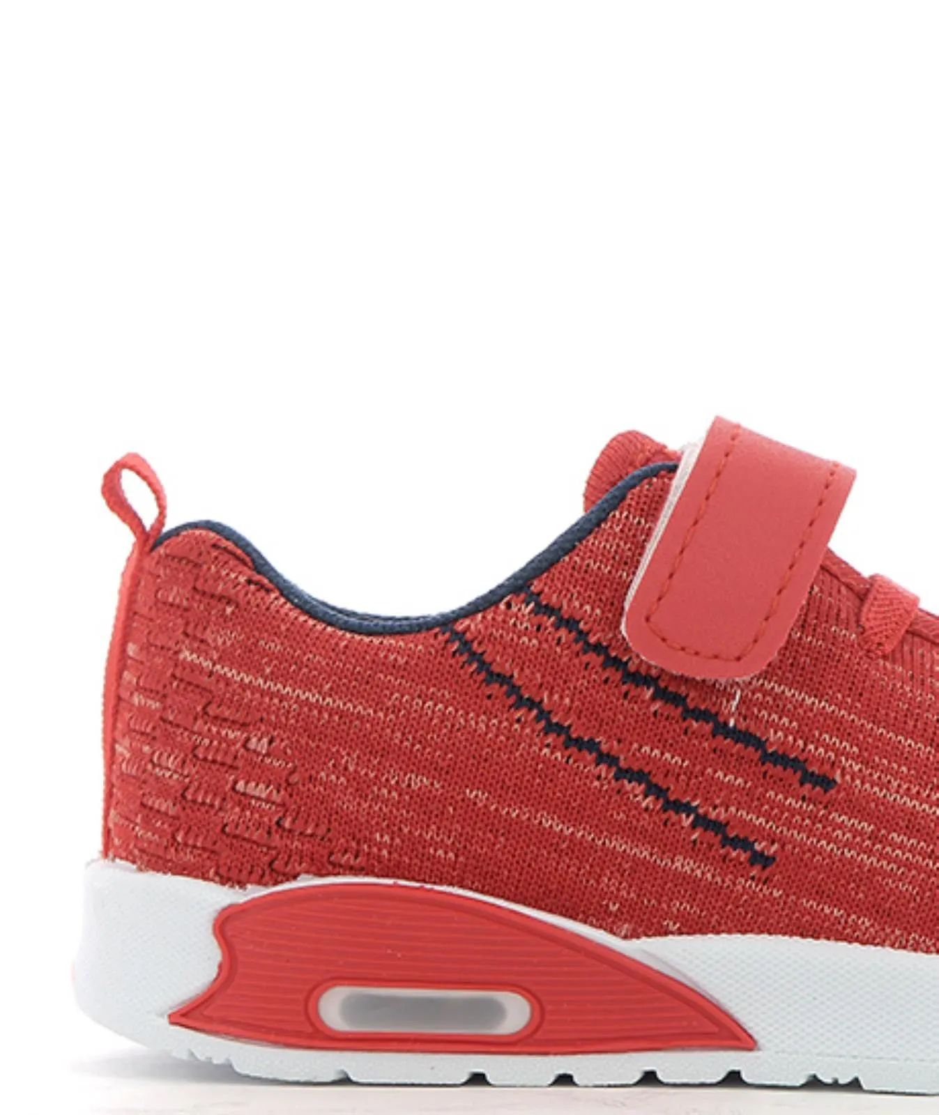 Sneakers running rosse da bambino