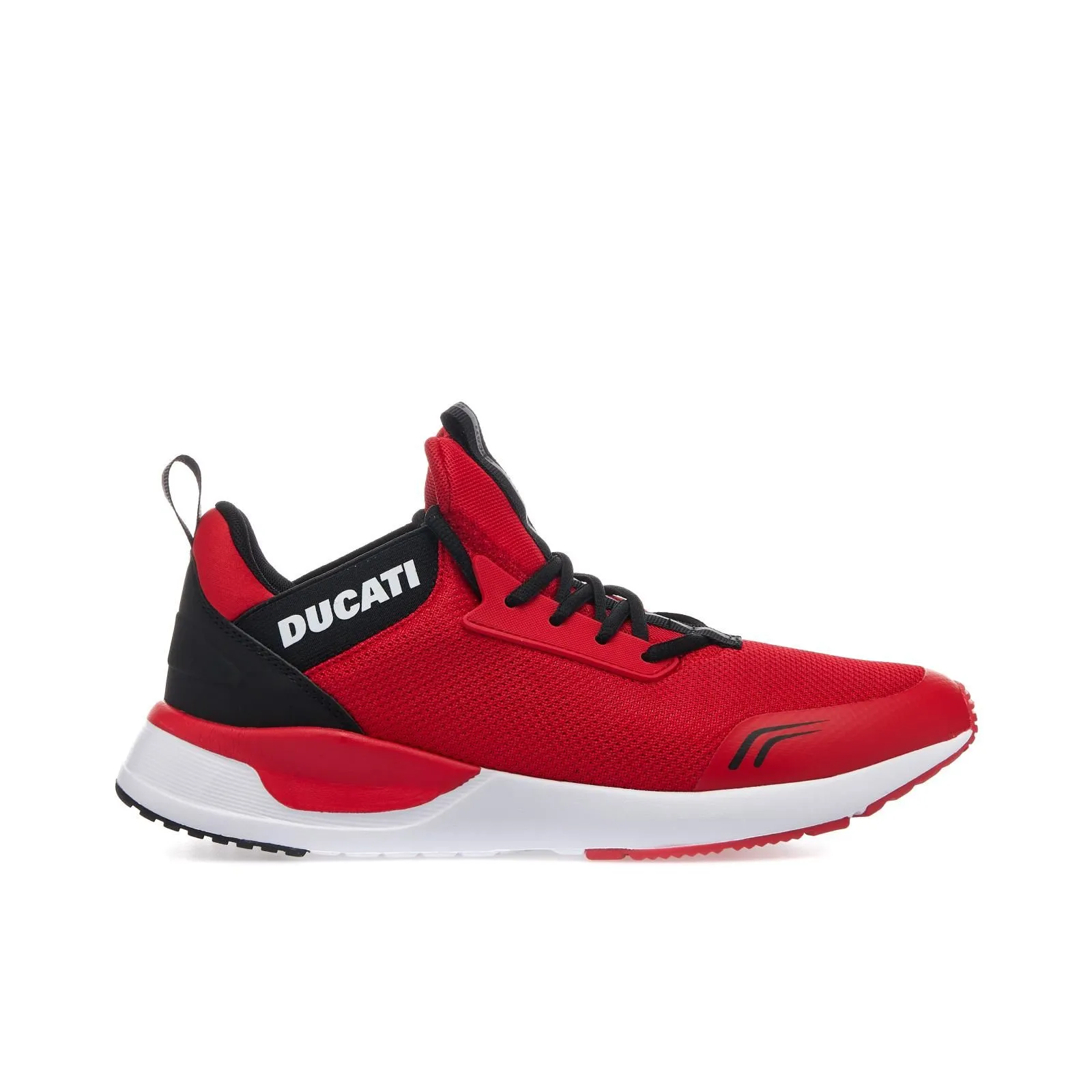 Sneakers uomo rosse da running foresto K con logo