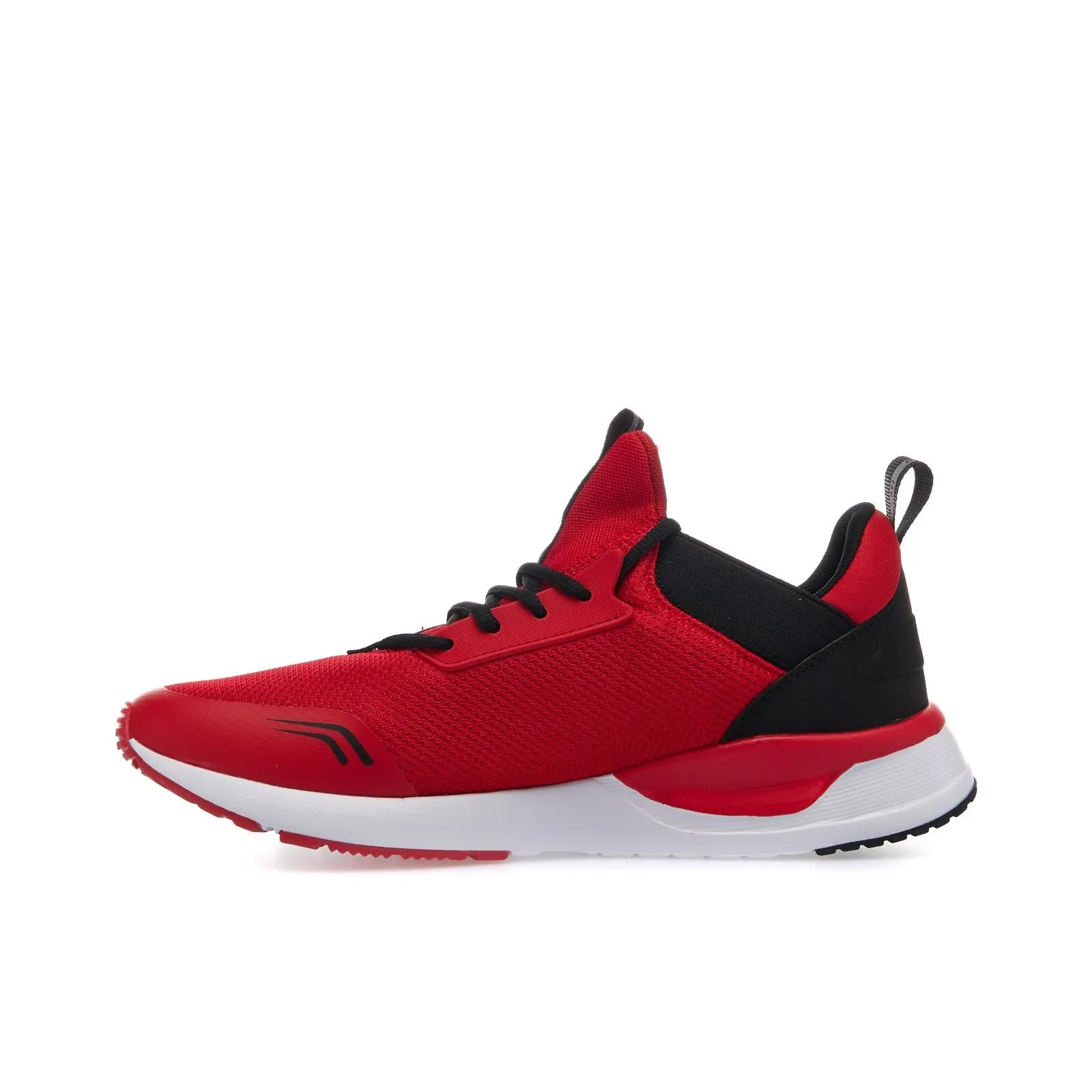 Sneakers uomo rosse da running foresto K con logo