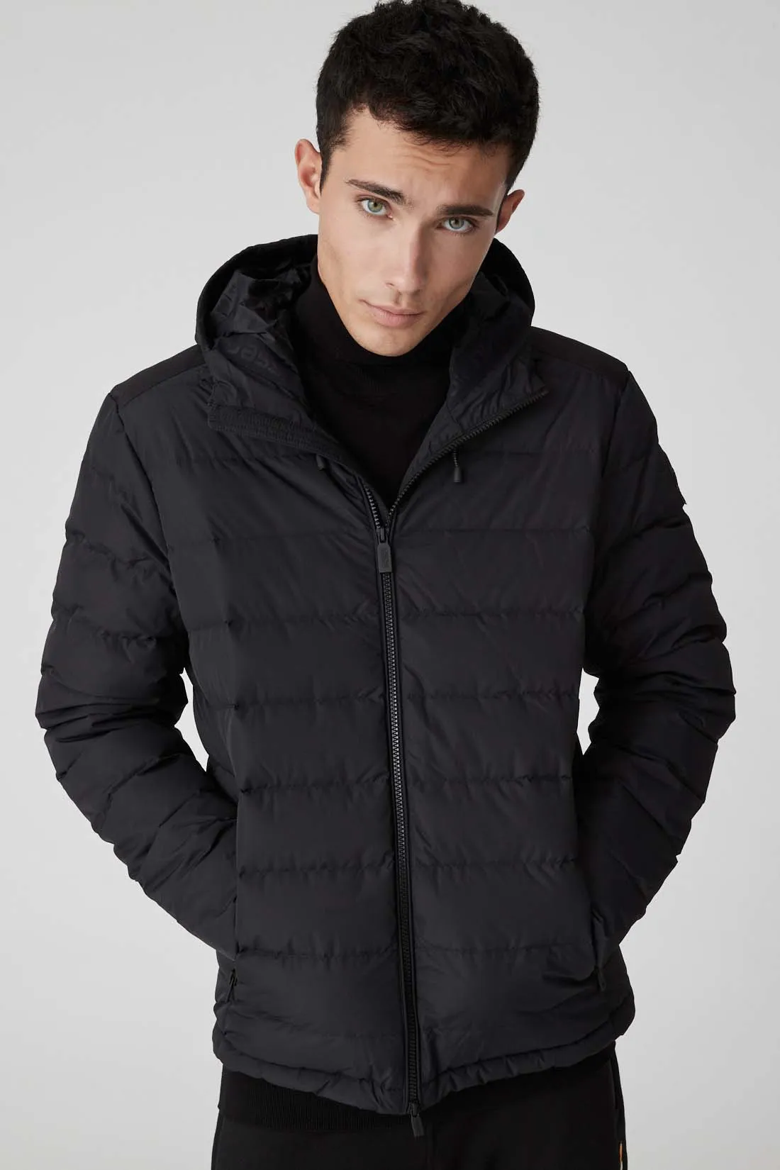 STEVENSON – Black winter down jacket