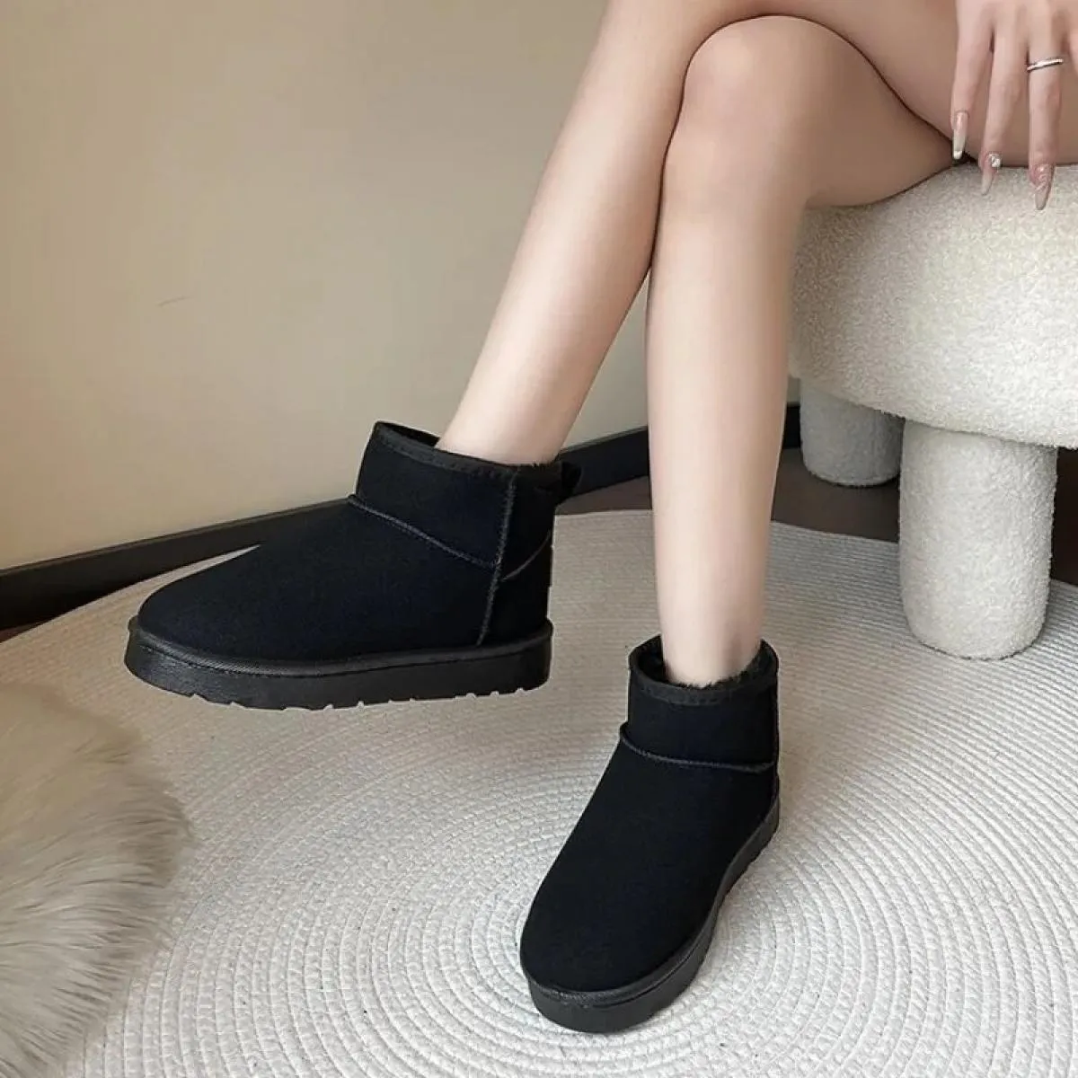 Stivaletti da donna alla moda 2023 Scarpe moda da donna 2023 Marchio invernale da donna