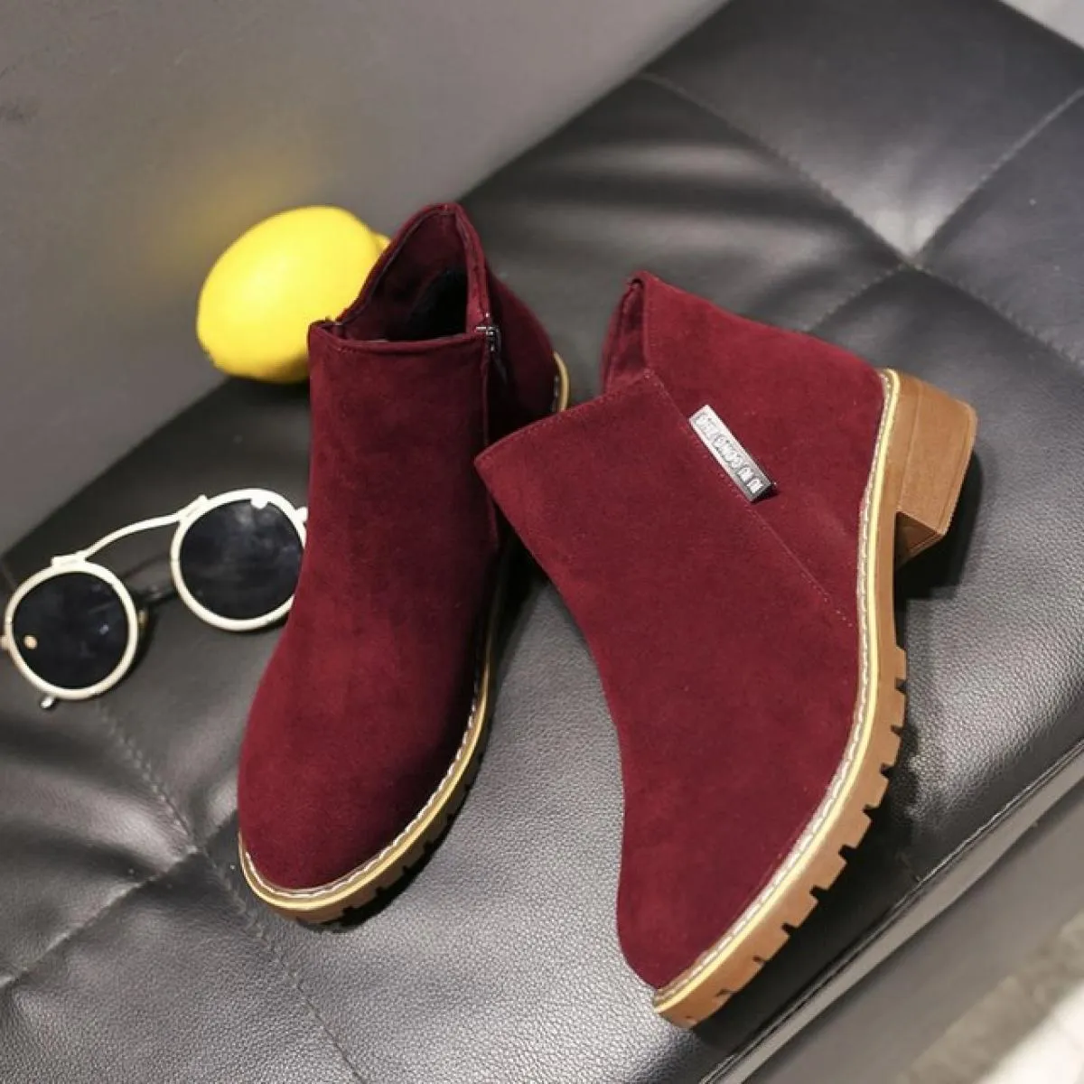 Stivaletti da moto Botas Scarpe con cerniera Stivali da donna Stivali da donna Stivali nuovi