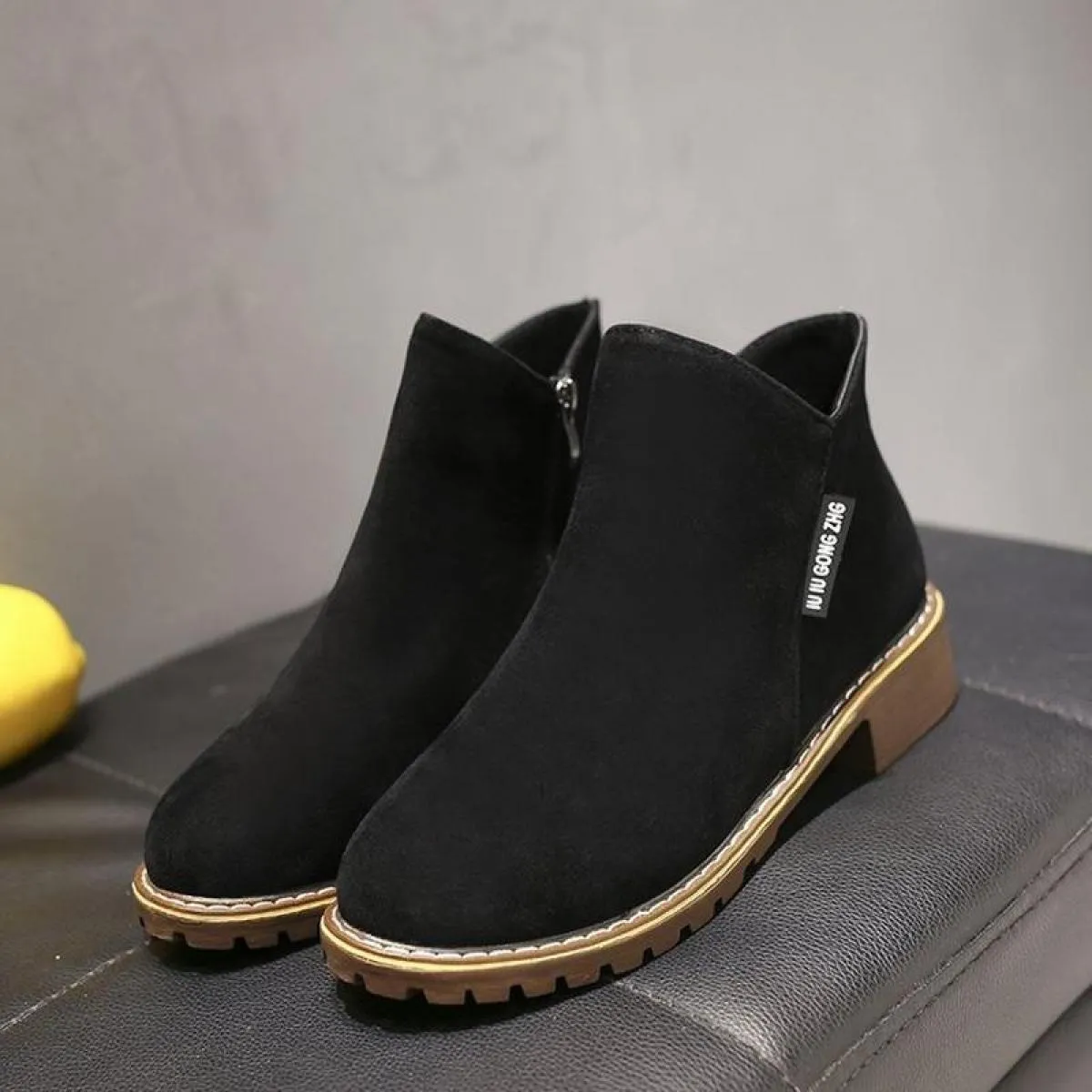 Stivaletti da moto Botas Scarpe con cerniera Stivali da donna Stivali da donna Stivali nuovi