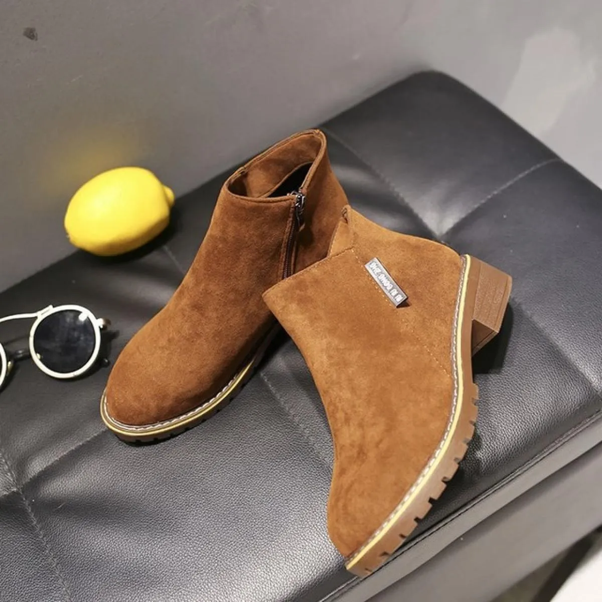 Stivaletti da moto Botas Scarpe con cerniera Stivali da donna Stivali da donna Stivali nuovi