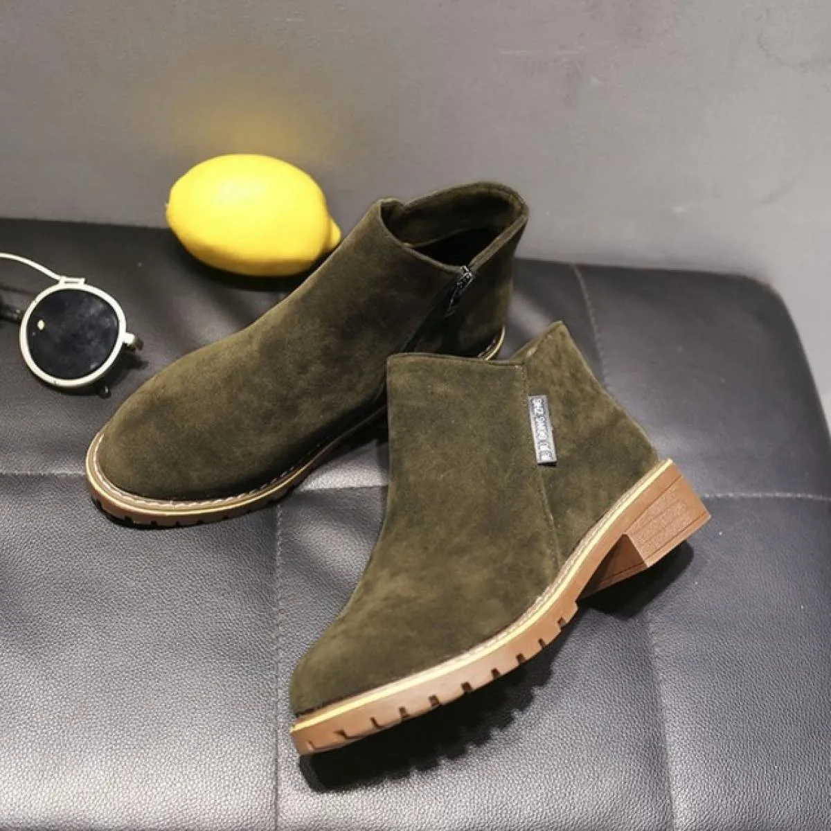 Stivaletti da moto Botas Scarpe con cerniera Stivali da donna Stivali da donna Stivali nuovi