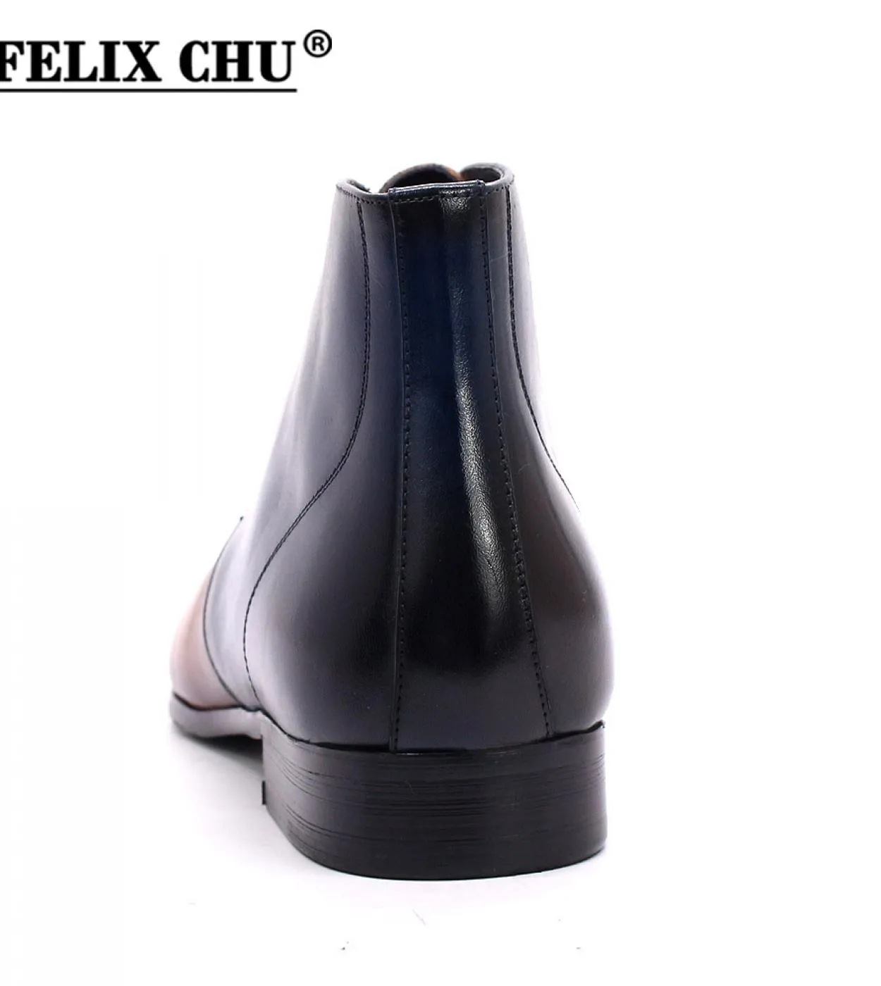 Stivali da uomo in vera pelle di lusso Stivaletti da uomo in vera pelle classici