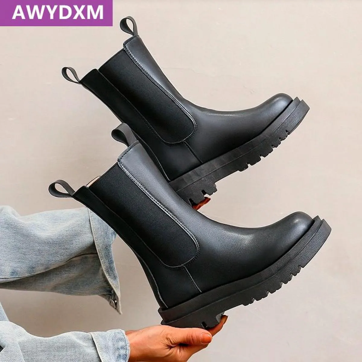 Stivali Donna Inverno 2022 Stivali Chelsea da donna 2022 Nuovo Inverno 2023 Nuovo Inverno