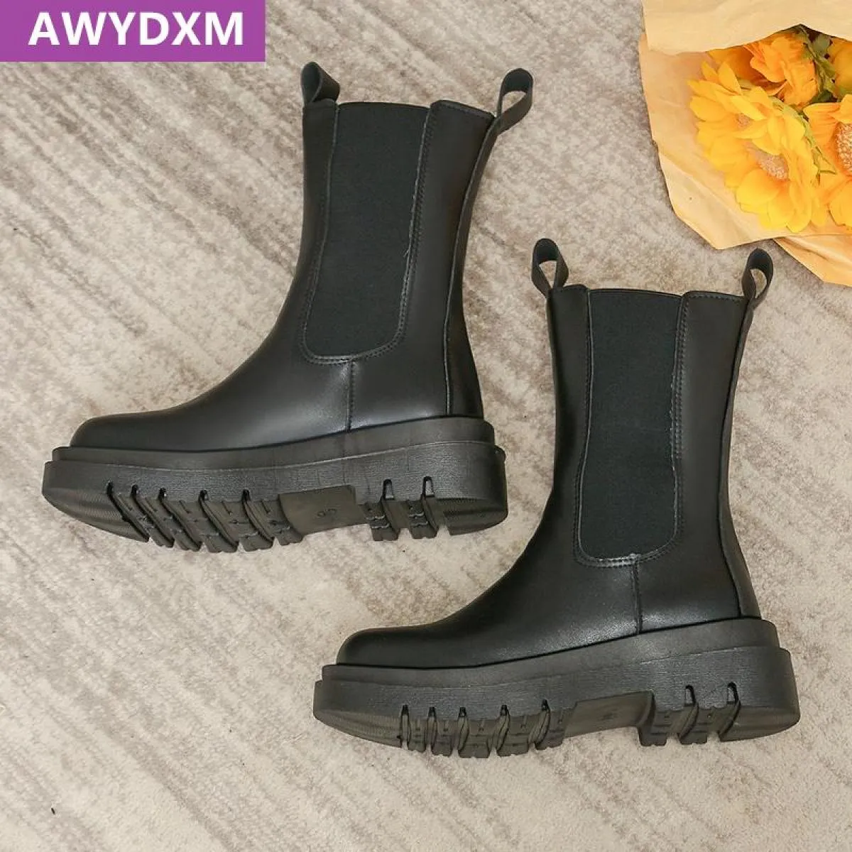 Stivali Donna Inverno 2022 Stivali Chelsea da donna 2022 Nuovo Inverno 2023 Nuovo Inverno