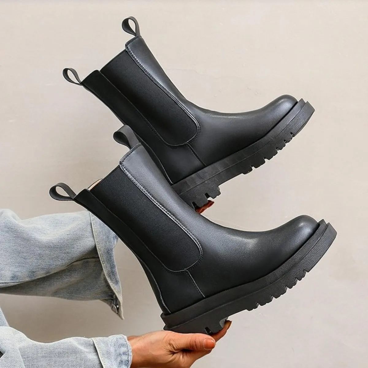 Stivali Donna Inverno 2022 Stivali Chelsea da donna 2022 Nuovo Inverno 2023 Nuovo Inverno