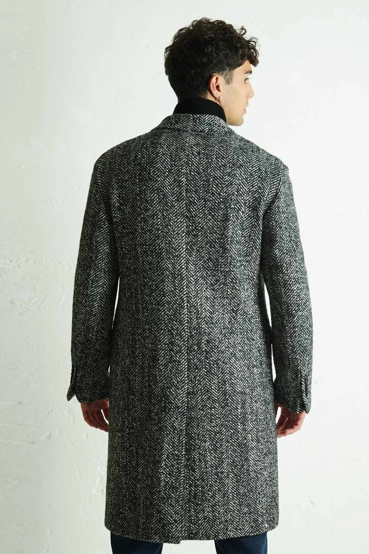 TAGLIATORE Cappotto doppio petto spinato