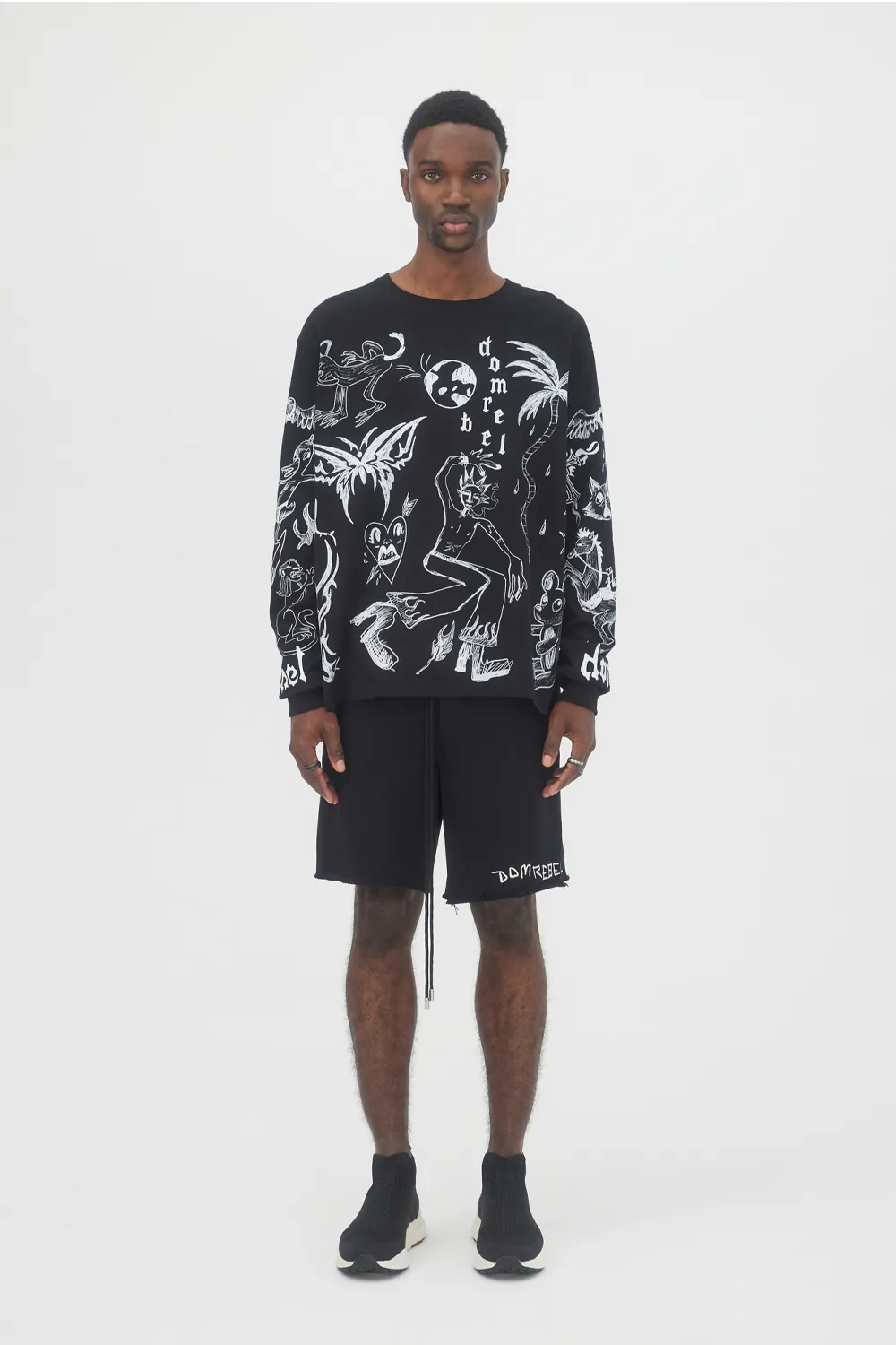 Tattoo Longsleeve T-shirt Black
