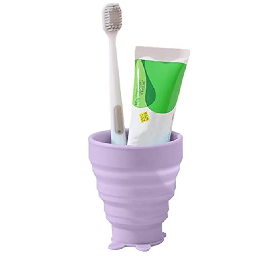 Tazze pieghevoli per viaggiare | Borraccia pieghevole in silicone riutilizzabile – Tazza da campeggio portatile espandibile con 