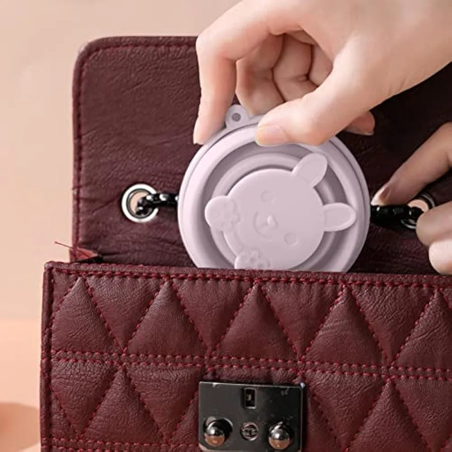Tazze pieghevoli per viaggiare | Borraccia pieghevole in silicone riutilizzabile – Tazza da campeggio portatile espandibile con 
