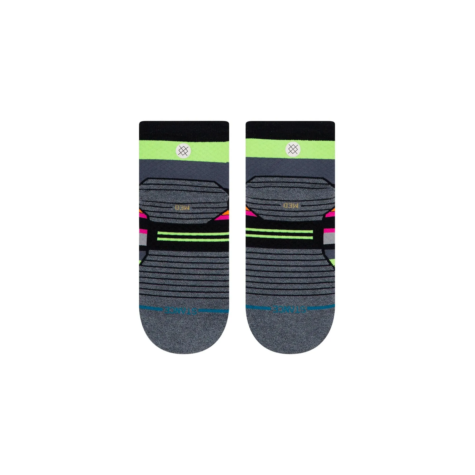 Tiled Qtr Black