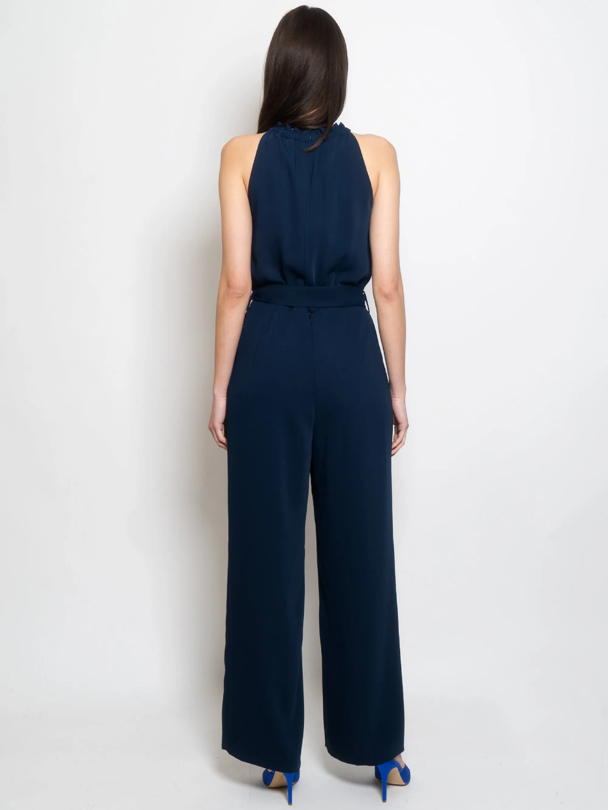 Tuta con Scollo all'Americana Blu