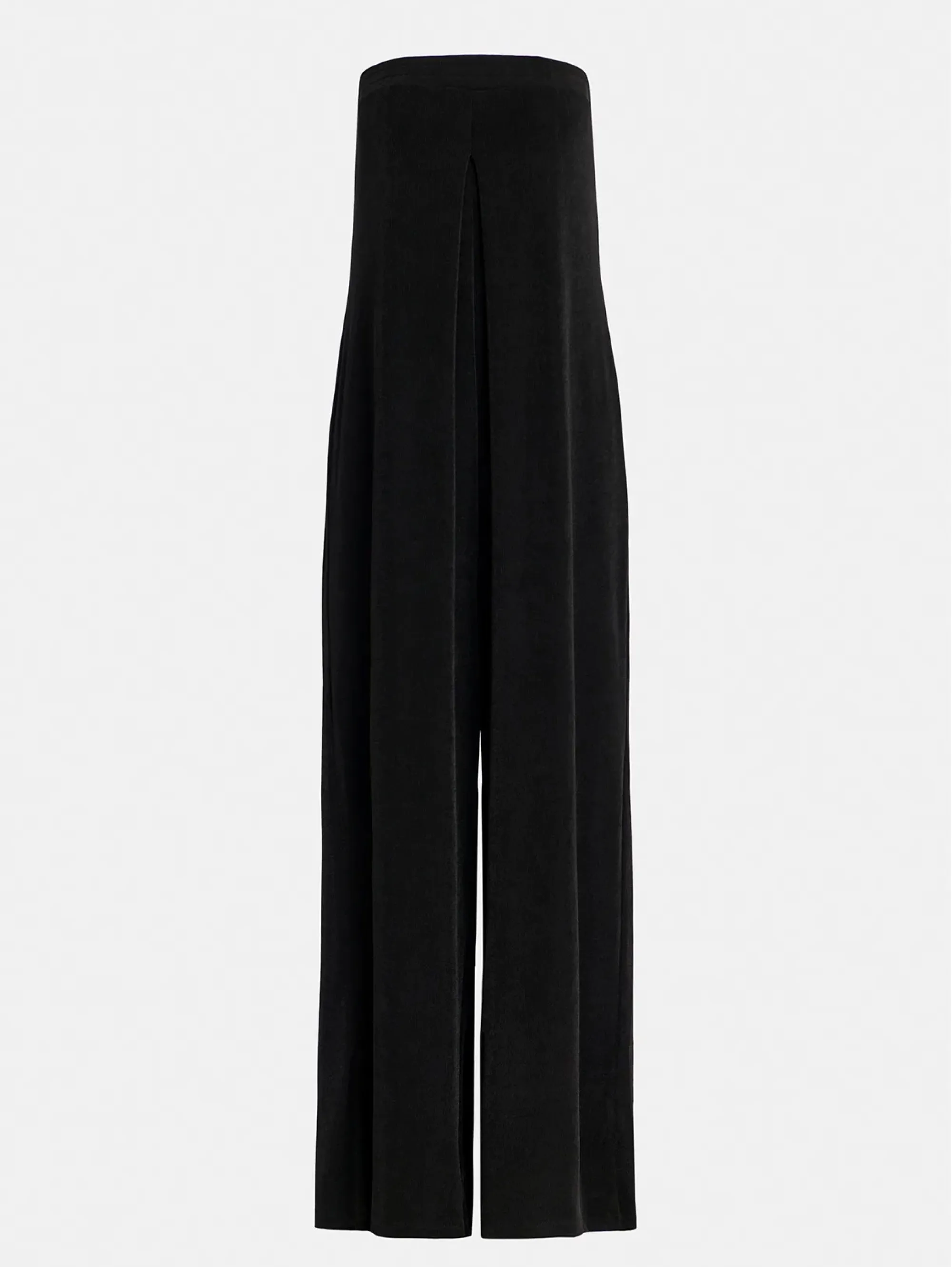 Tuta in Jersey Elasticizzato Nero