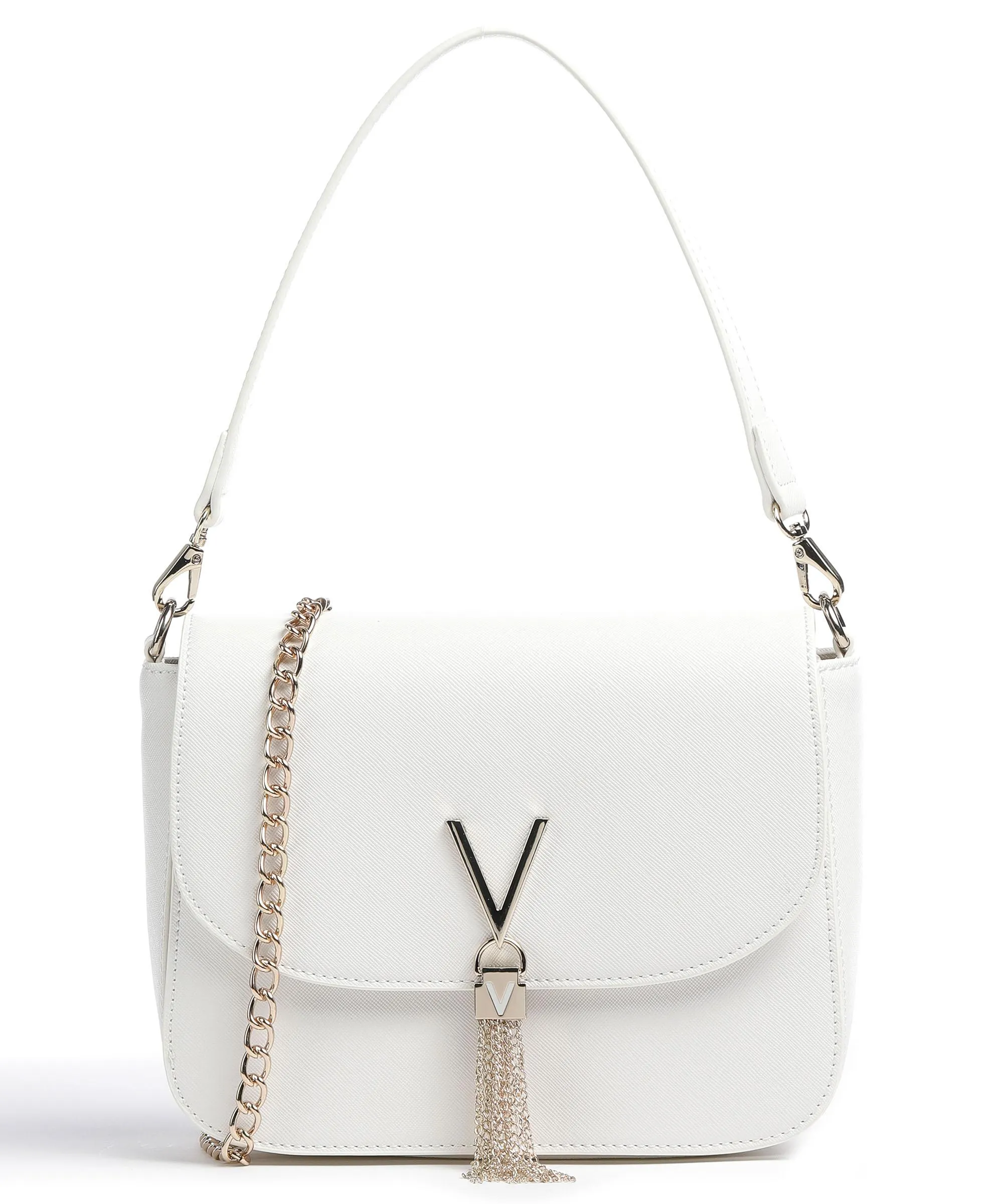  Valentino Bags Divina Sa Borsa a spalla pelle sintetica bianco  