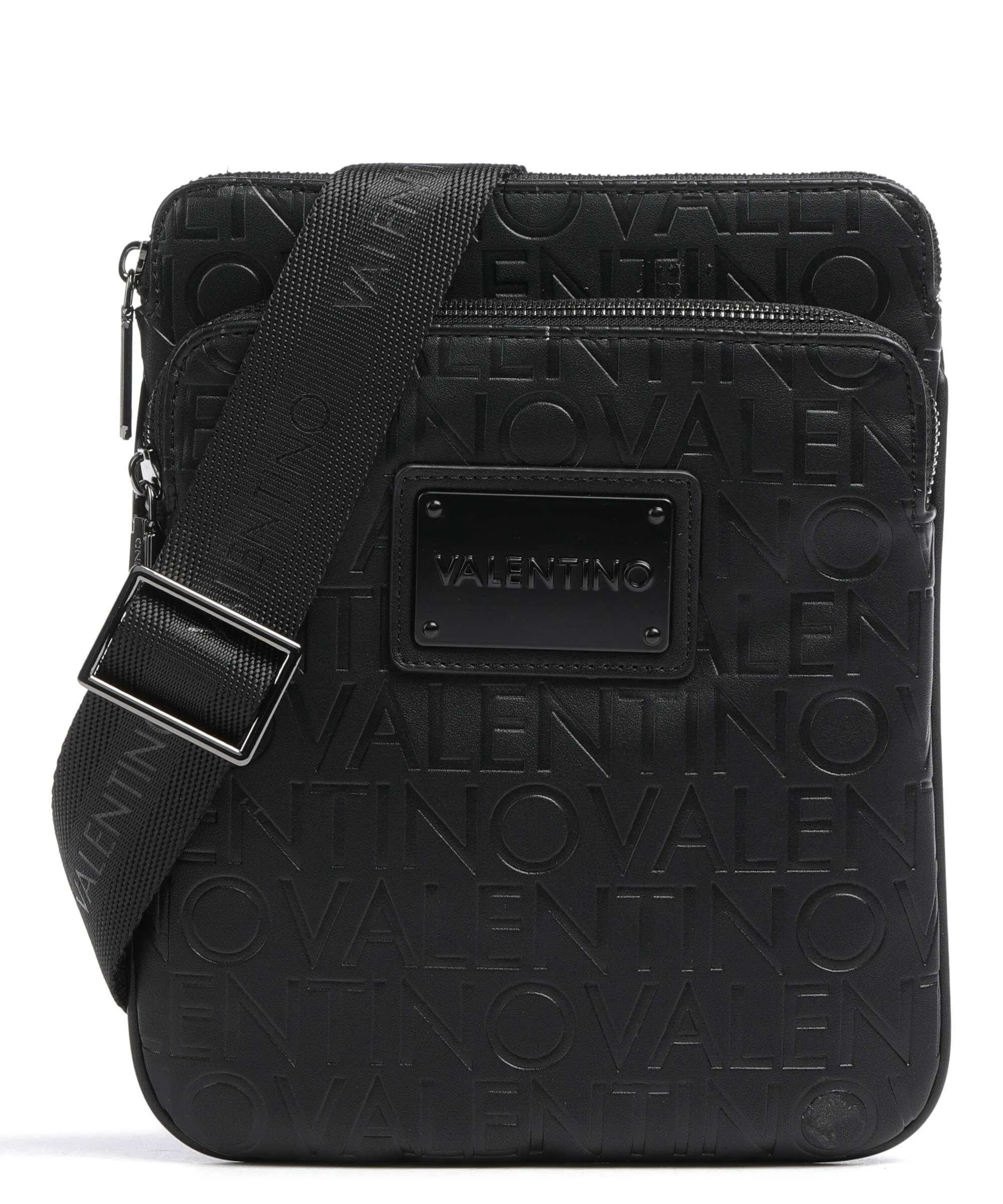  Valentino Bags Patrik Re Borsa a tracolla pelle sintetica nero  