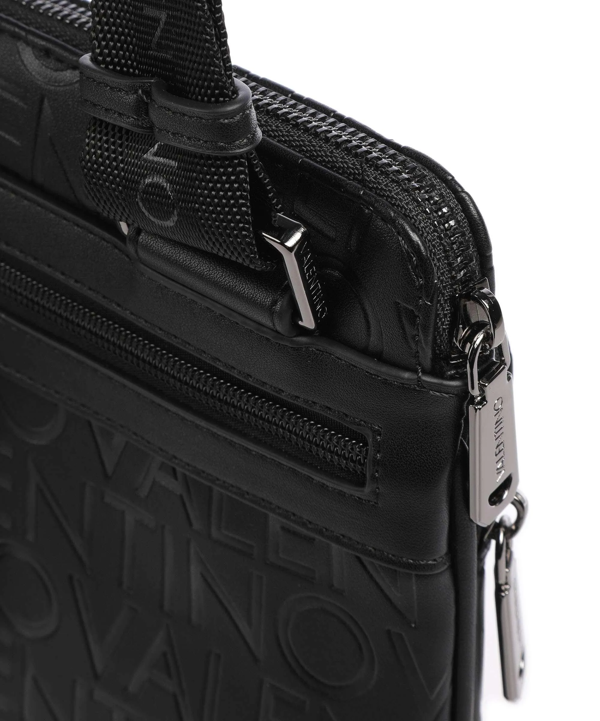  Valentino Bags Patrik Re Borsa a tracolla pelle sintetica nero  