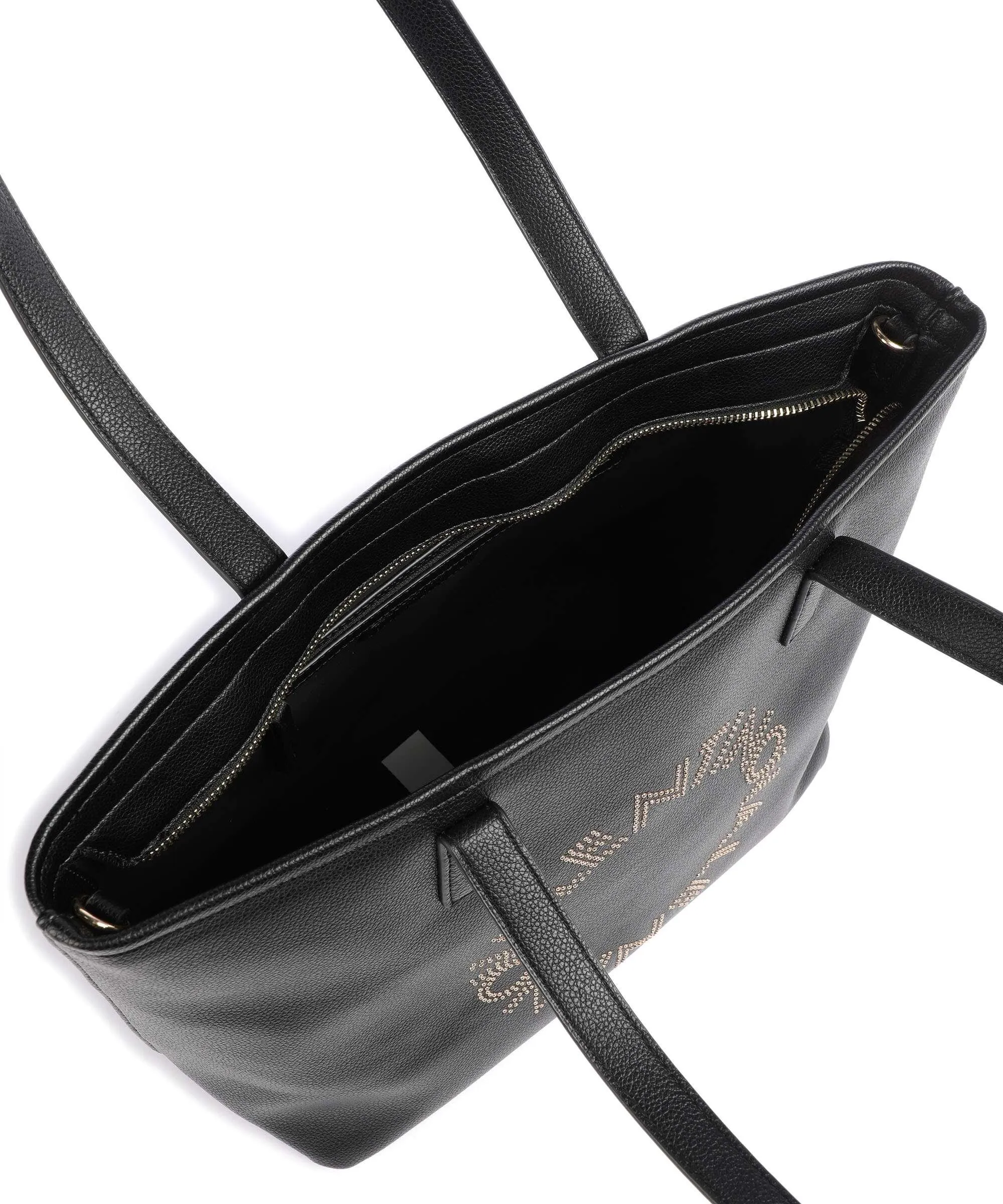  Valentino Bags Pie Re Borsa shopper pelle sintetica nero  