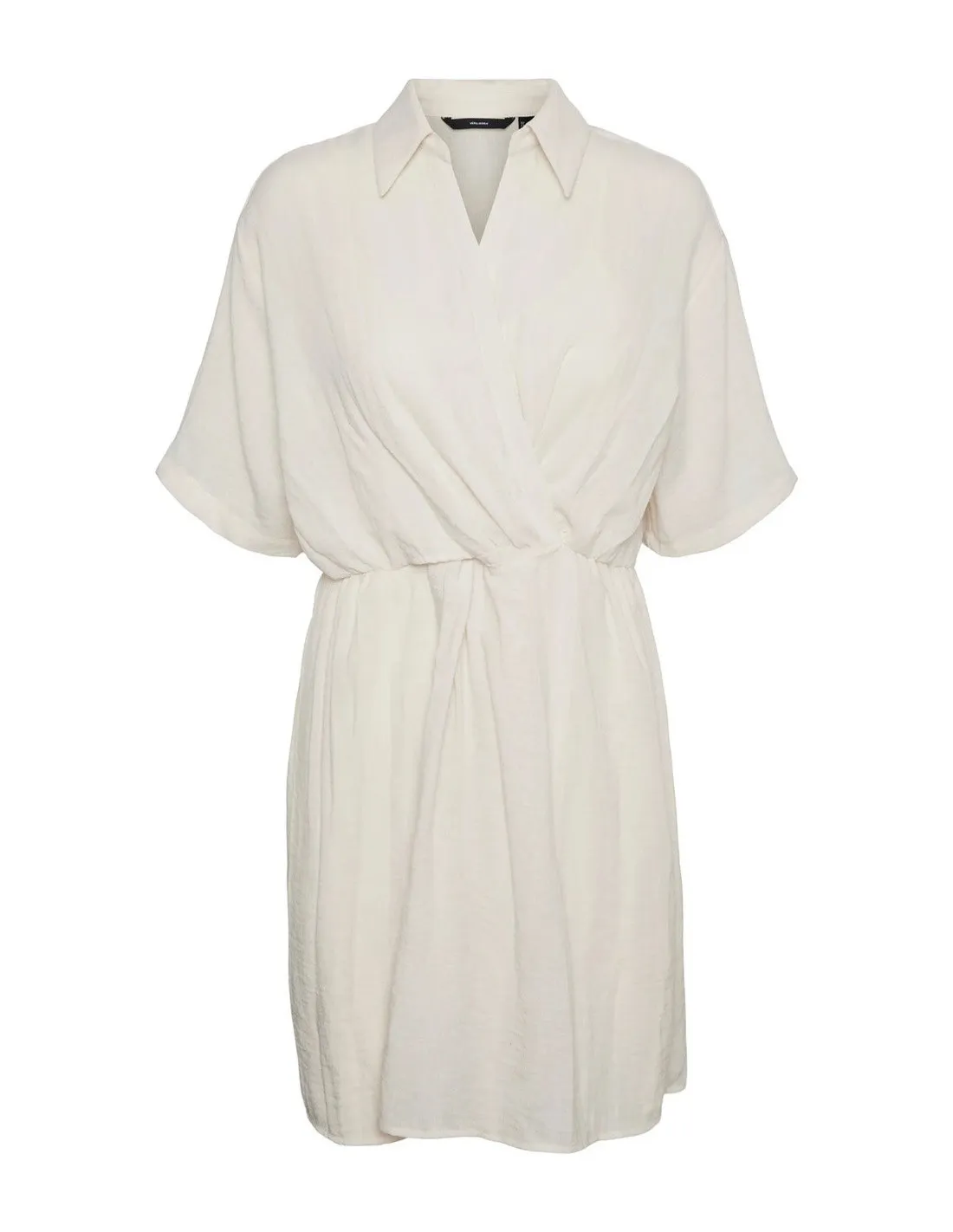 VERO MODA DONNA VMCHRIS SS SHORT WRAP DRESS WVN