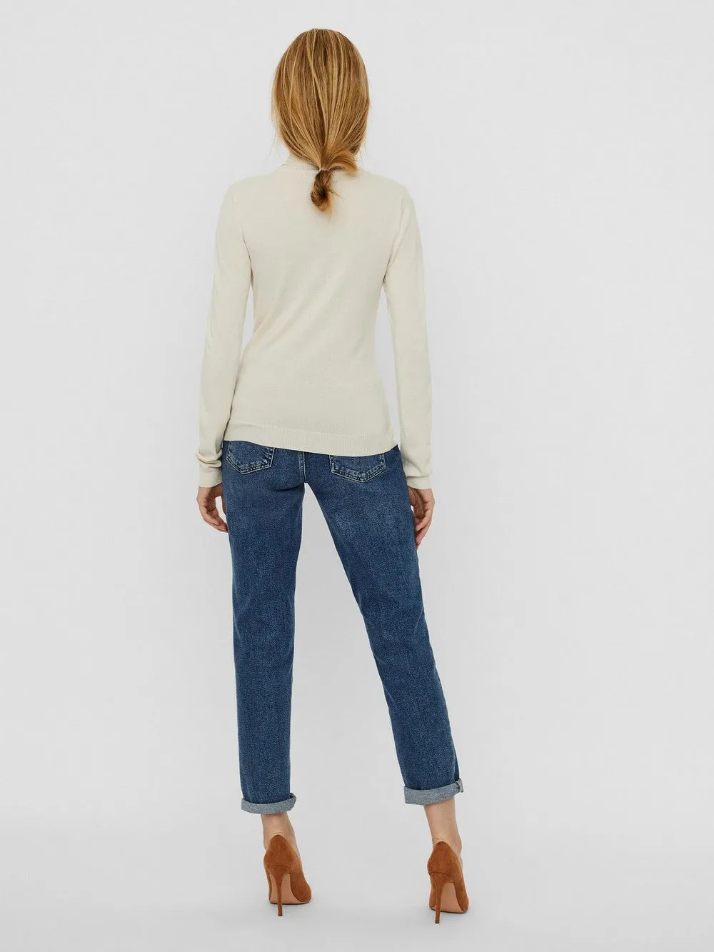 VERO MODA Maglione Donna - Beige modello 10231630