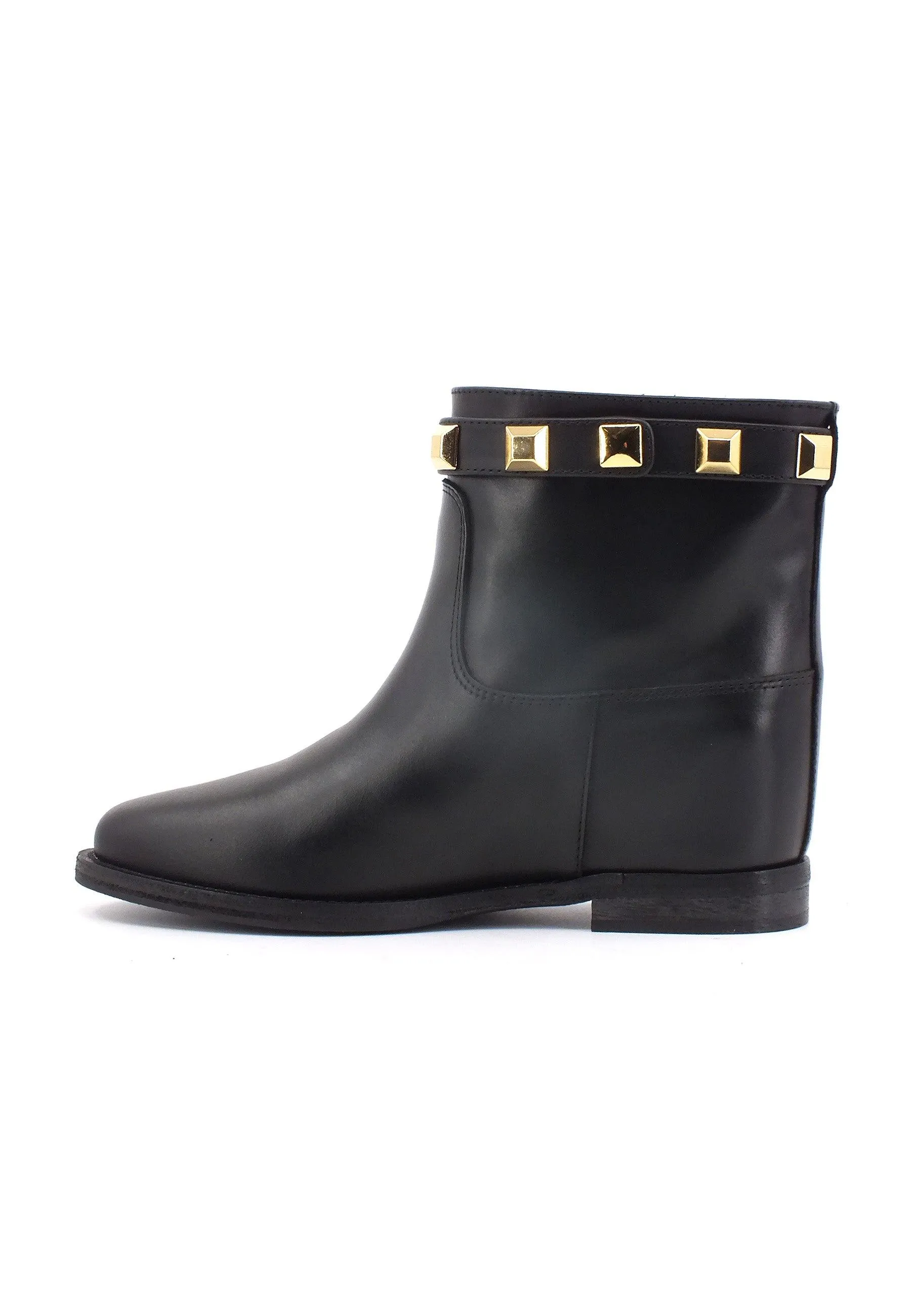 VIA ROMA 15 Santa Monica Stivaletto Donna Nero 4002