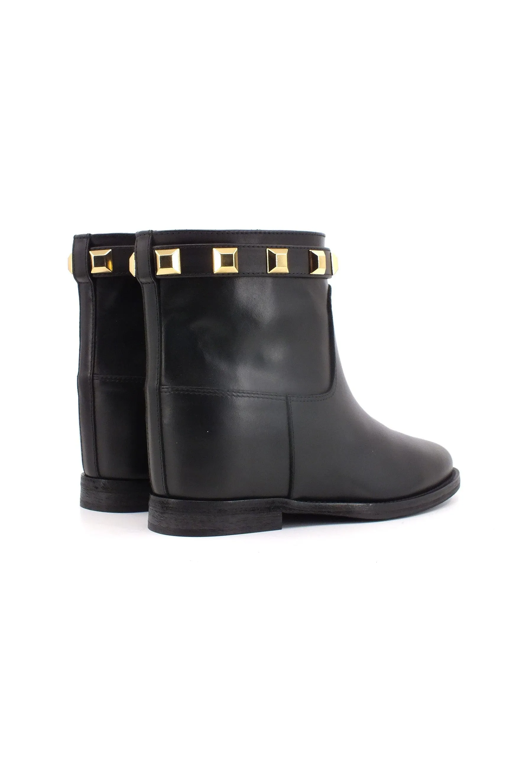 VIA ROMA 15 Santa Monica Stivaletto Donna Nero 4002